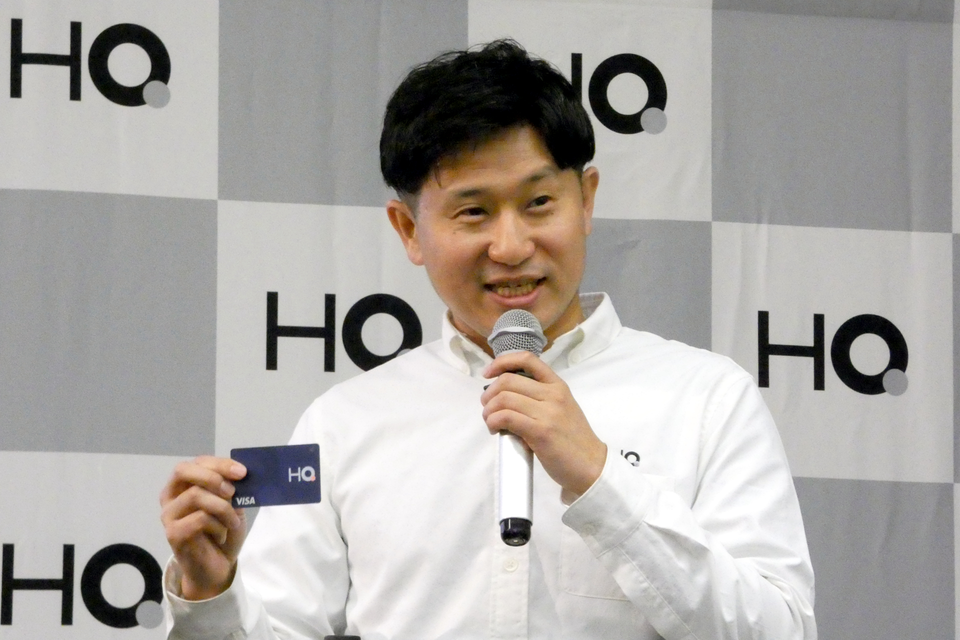 HQ 代表取締役の坂本祥二氏