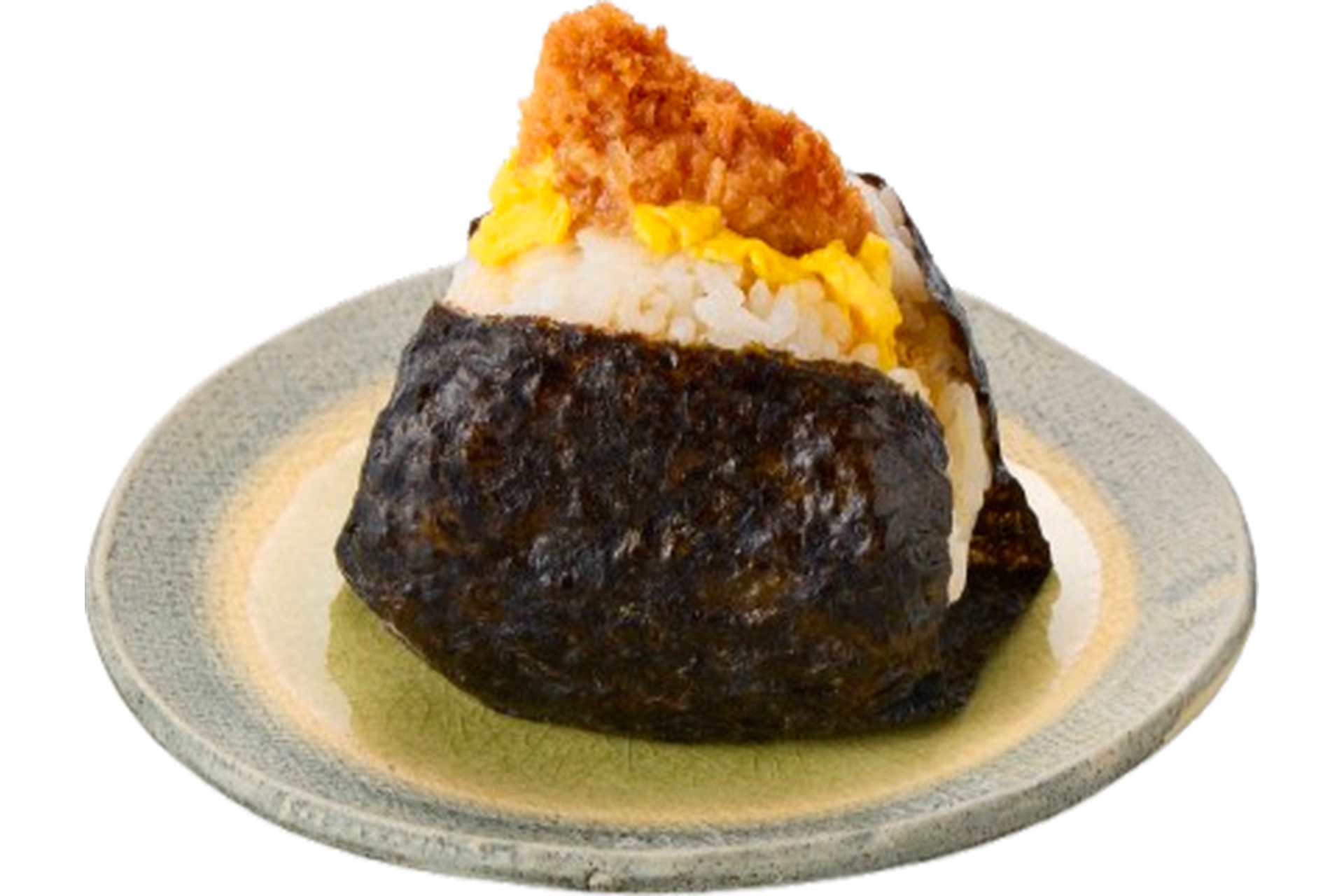 はみだしすぎィなカツ丼おにぎり