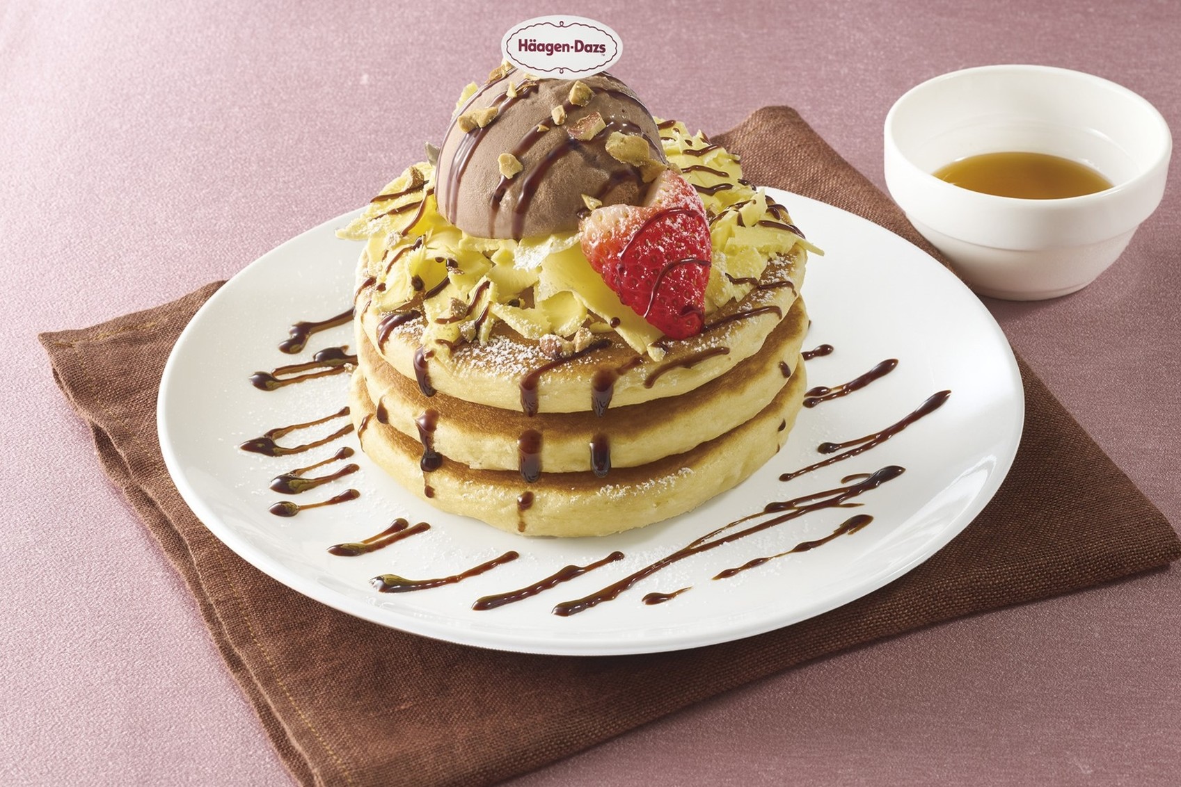 ハーゲンダッツと背徳のけずりバターパンケーキ