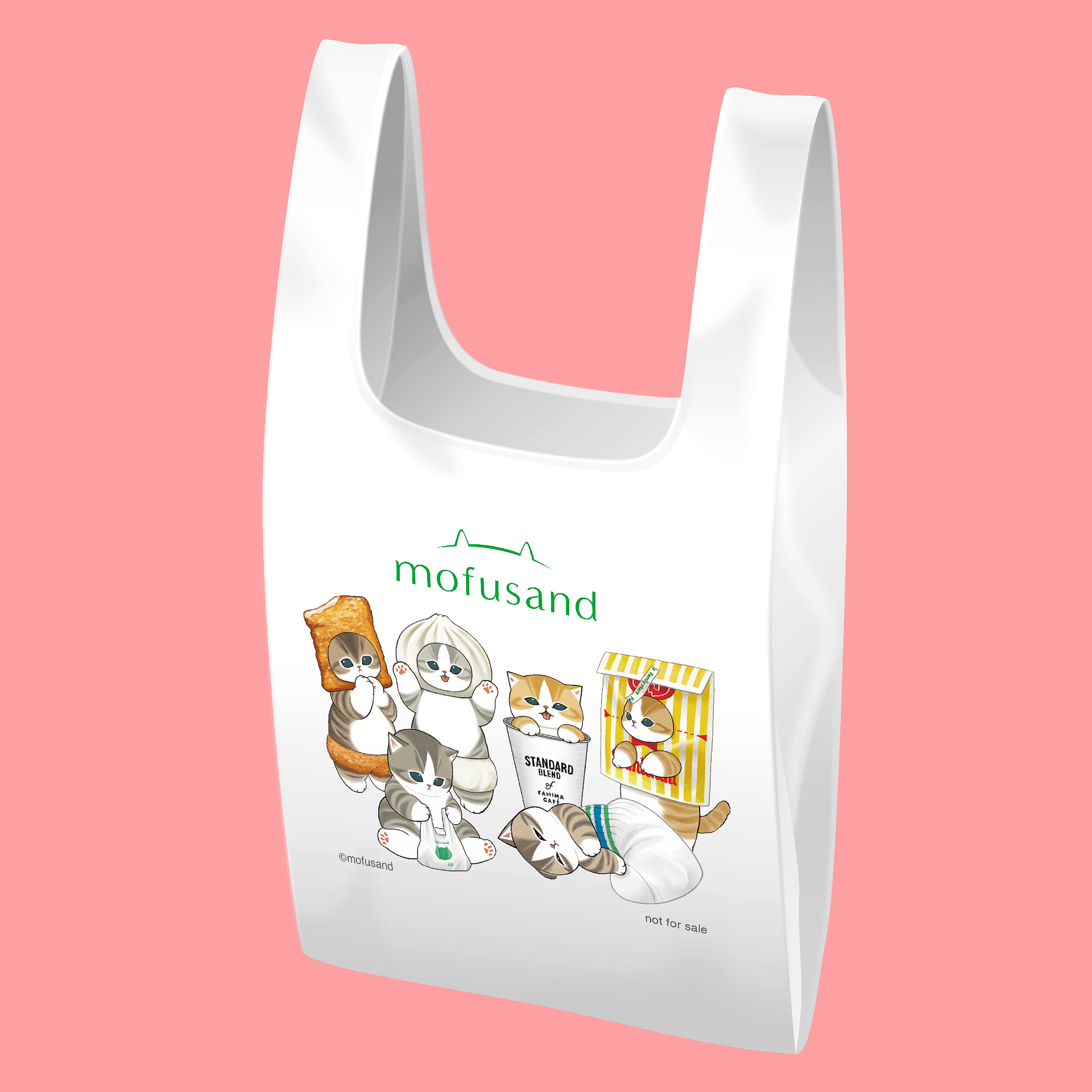 mofusand 2026コラボ 描き下ろし マルシェバッグは22名に