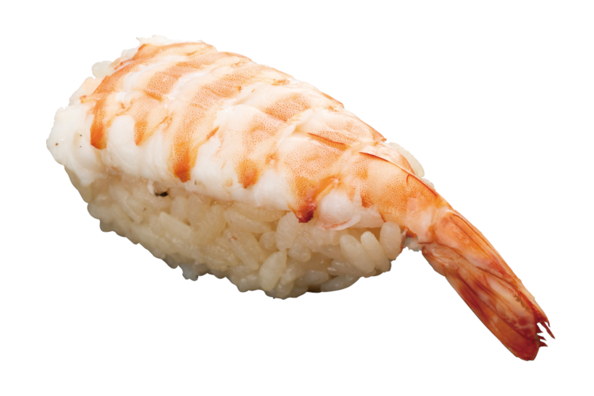 「江戸寿司 茹で天然車えび」（506円）