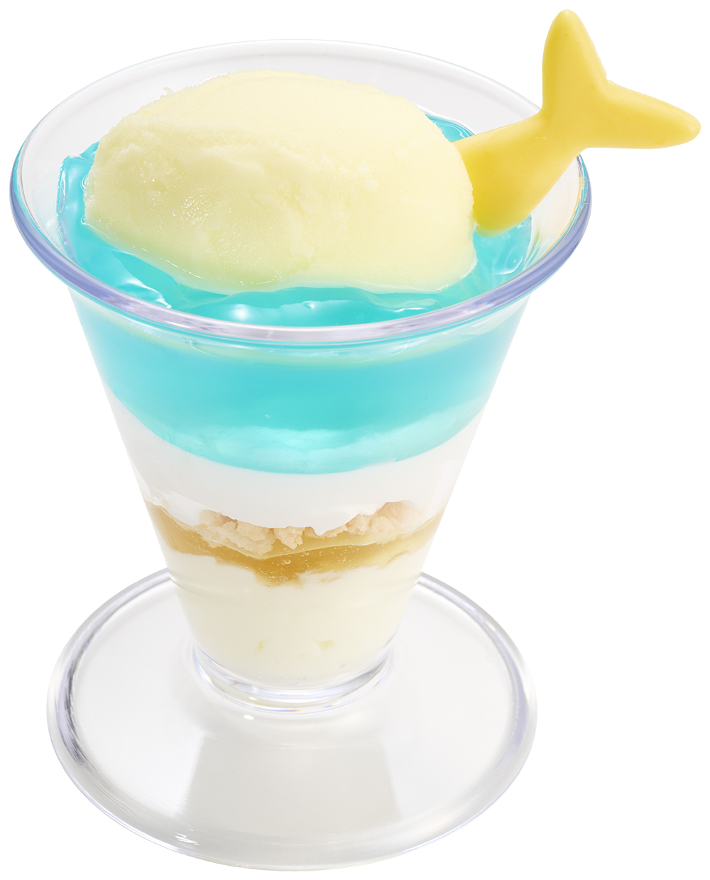 「きまぐれクック監修 おさかなパフェ～ゆず味仕立て～」（400円～）