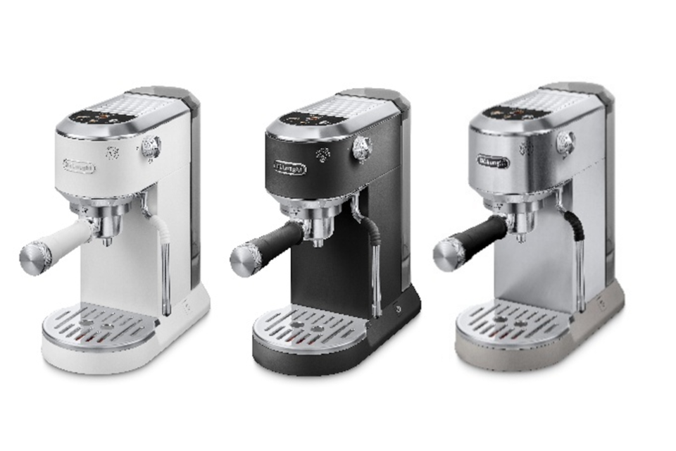 デロンギ、エスプレッソ・カプチーノメーカー「デディカ デュオ」限定