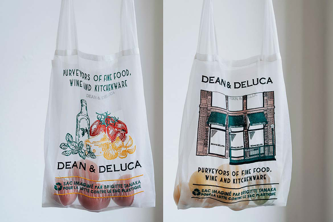 DEAN ＆ DELUCA「Brigitte Tanaka オーガンジーバッグ」