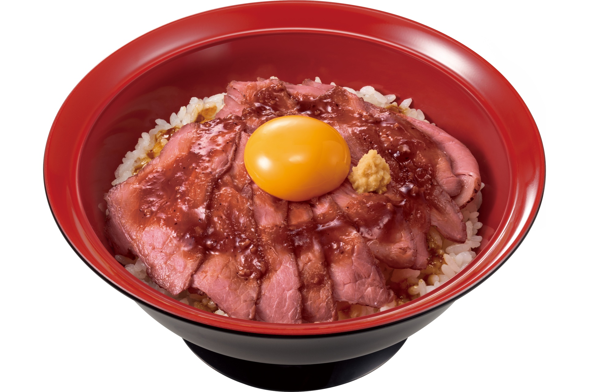 すき家の「ローストビーフ丼 並盛」