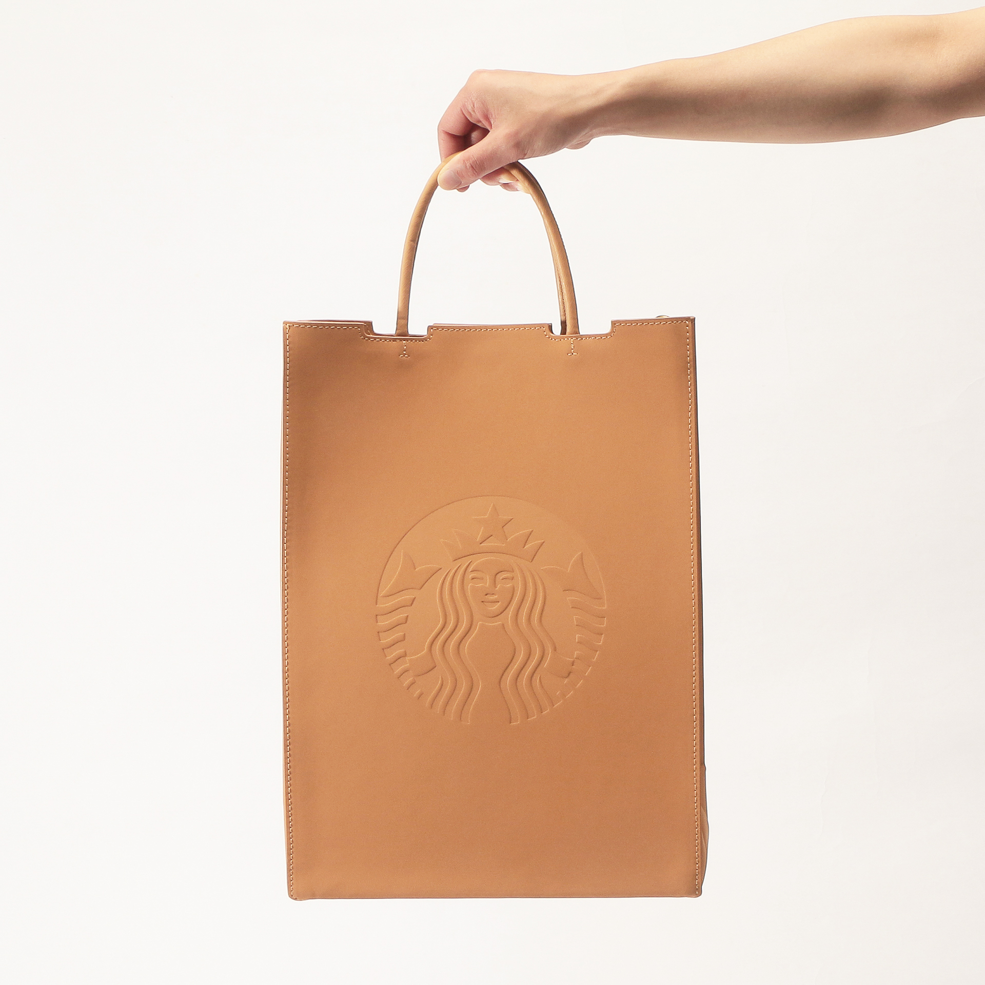 2WAYレザートートバッグ