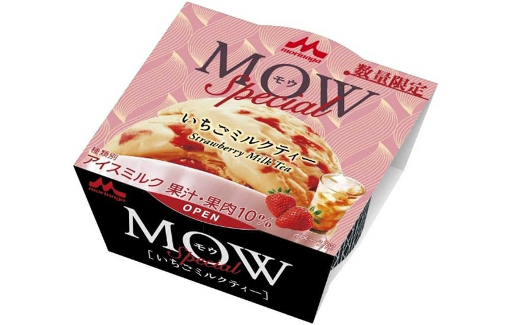 セブン-イレブン「MOW Special いちごミルクティー」