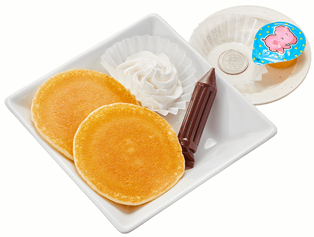 おこさまパンケーキ（510円～）