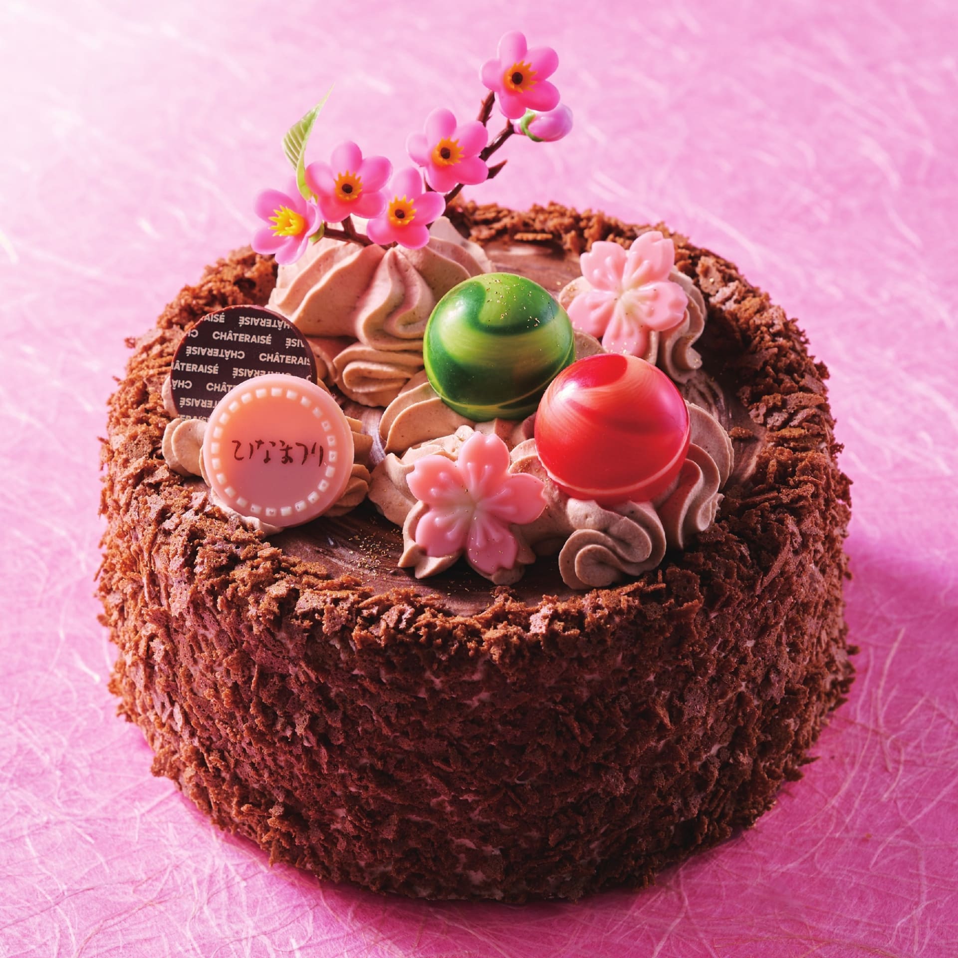 「ひなかざり ショコラ・ノワール」（3780円）