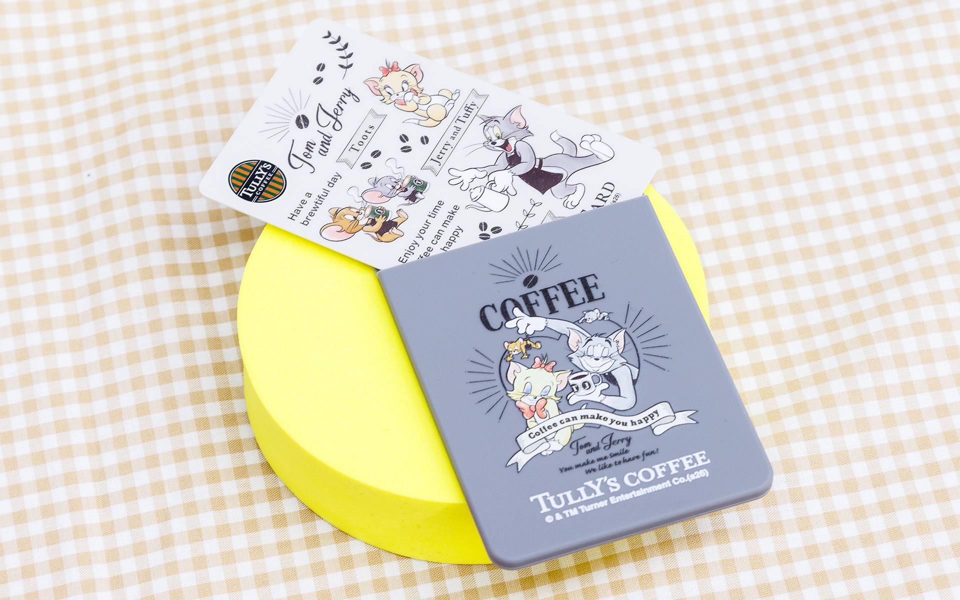 「トムとジェリー タリーズカード＆シリコンポケットシール」（1700円～）