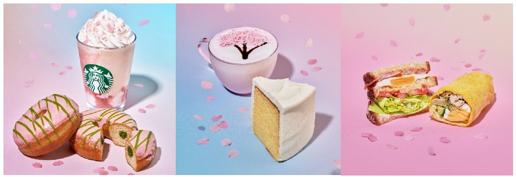スターバックスのSAKURAシーズン新作フード