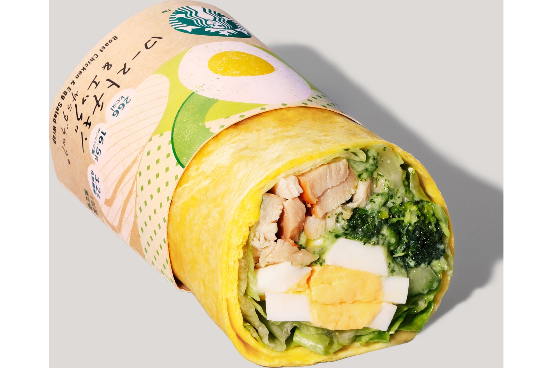 ローストチキン＆エッグ サラダラップ