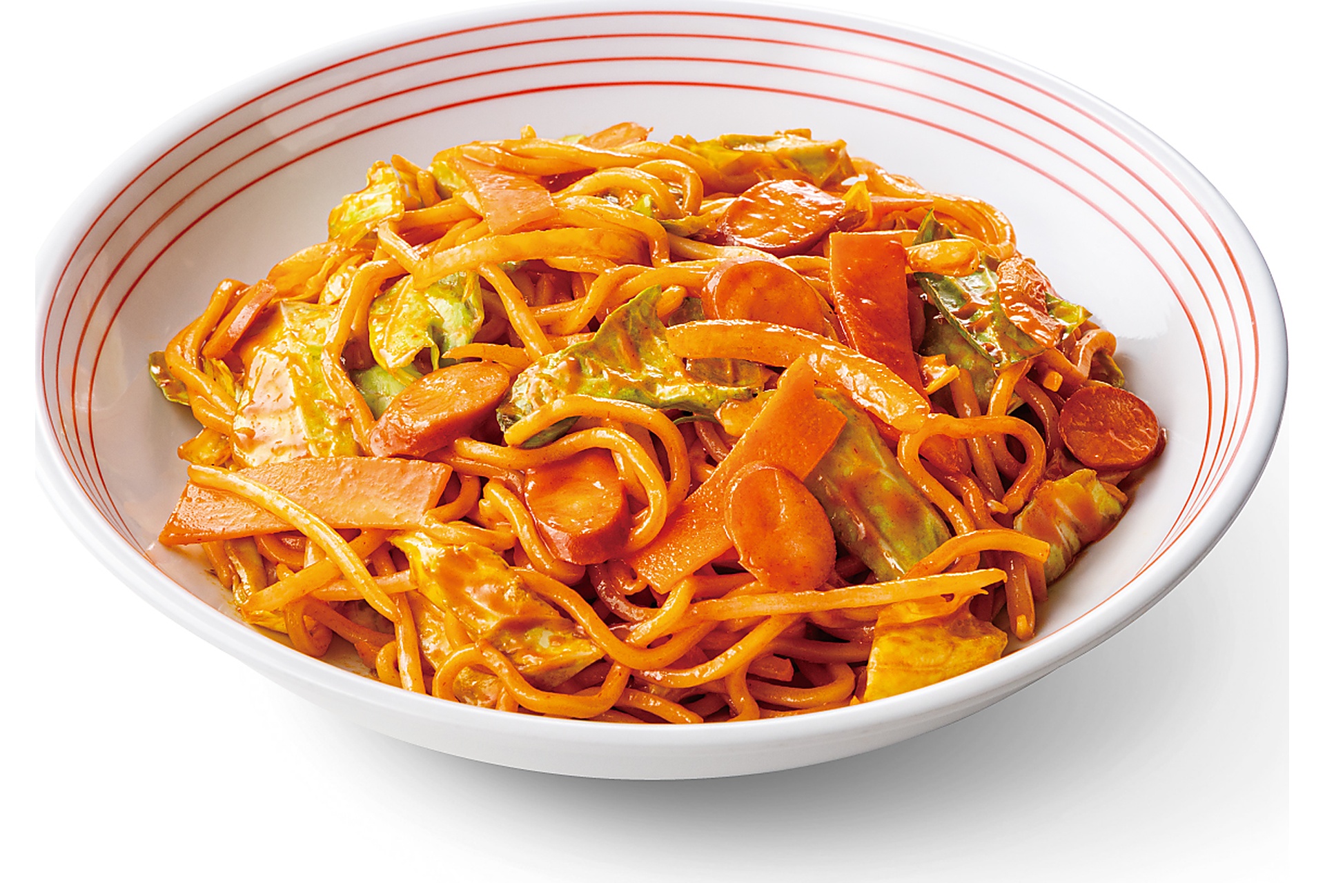 モグベジパスタ ナポリタン