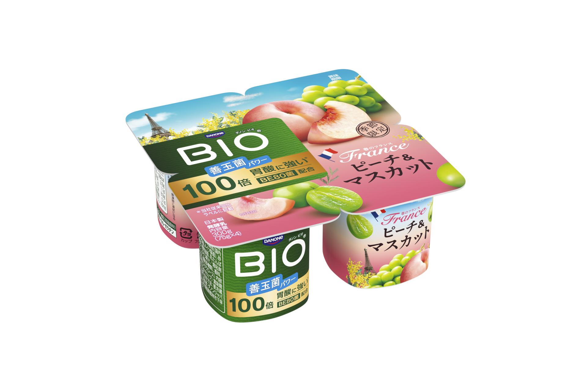 ダノン ビオ「ピーチ＆マスカット」