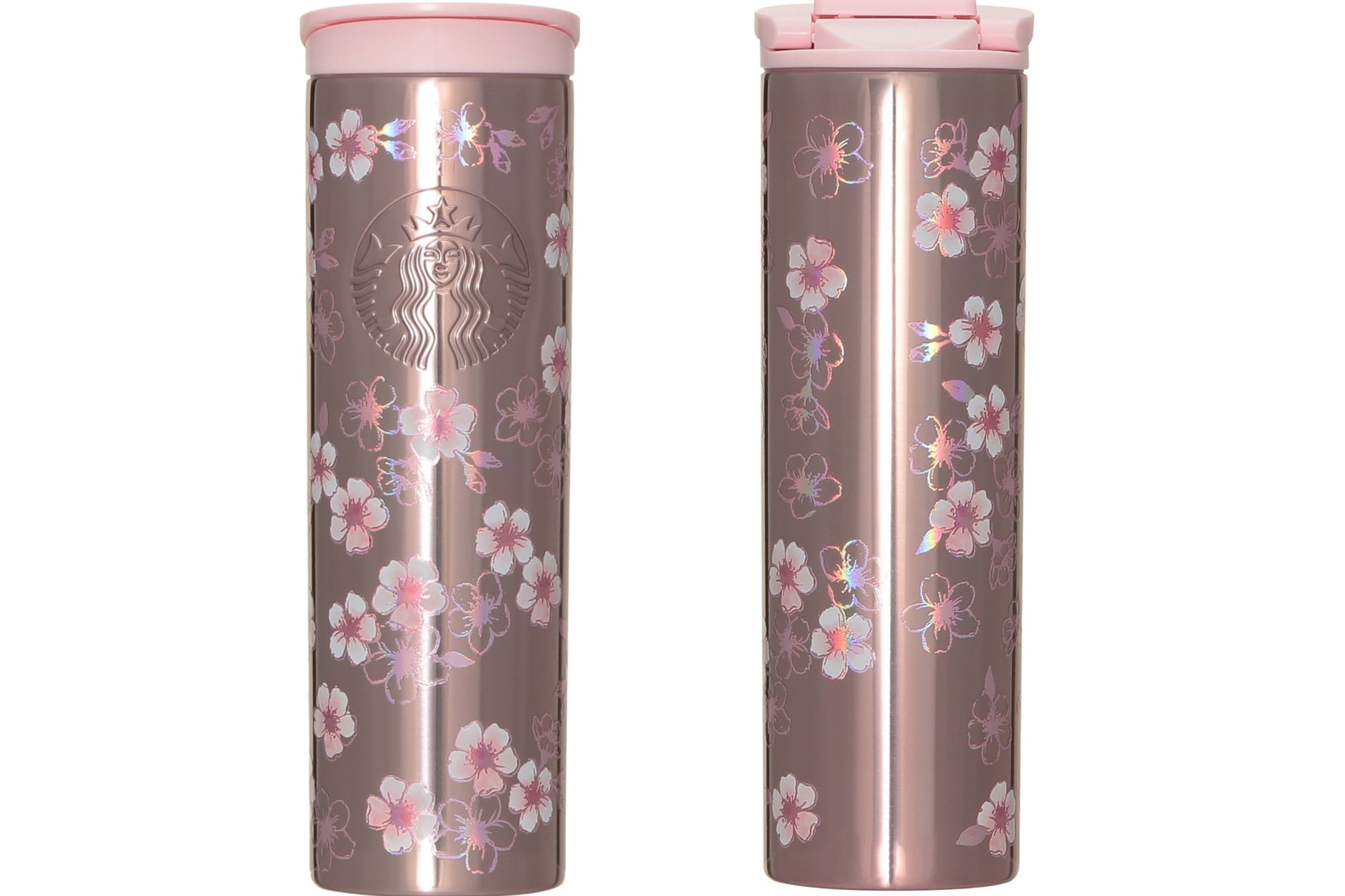 SAKURA2026ステンレスボトルメタリックライトピンク473mL