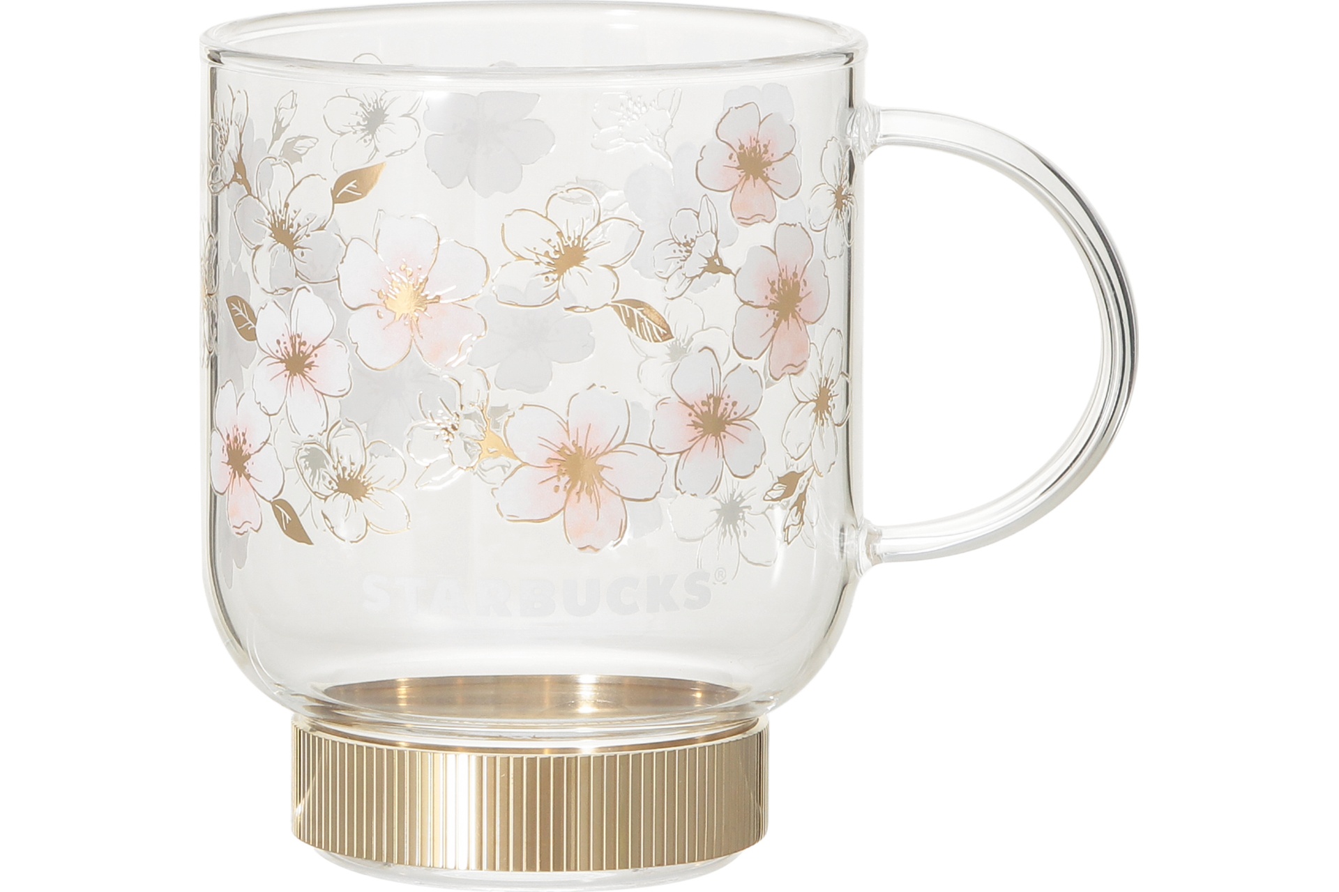 SAKURA2026耐熱グラスマグゴールド355mL