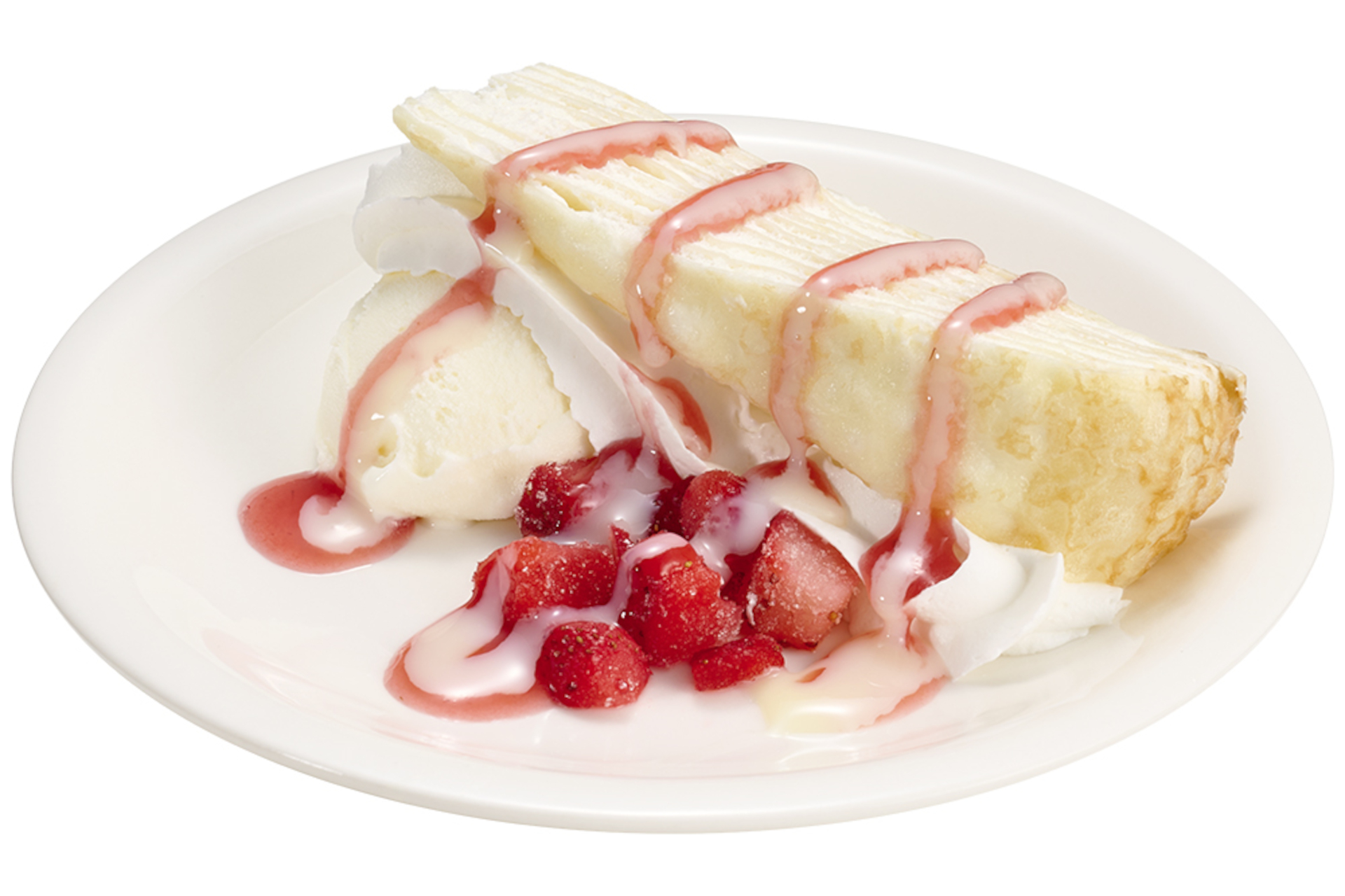 「白いミルクレープのメルバ」（270円～）