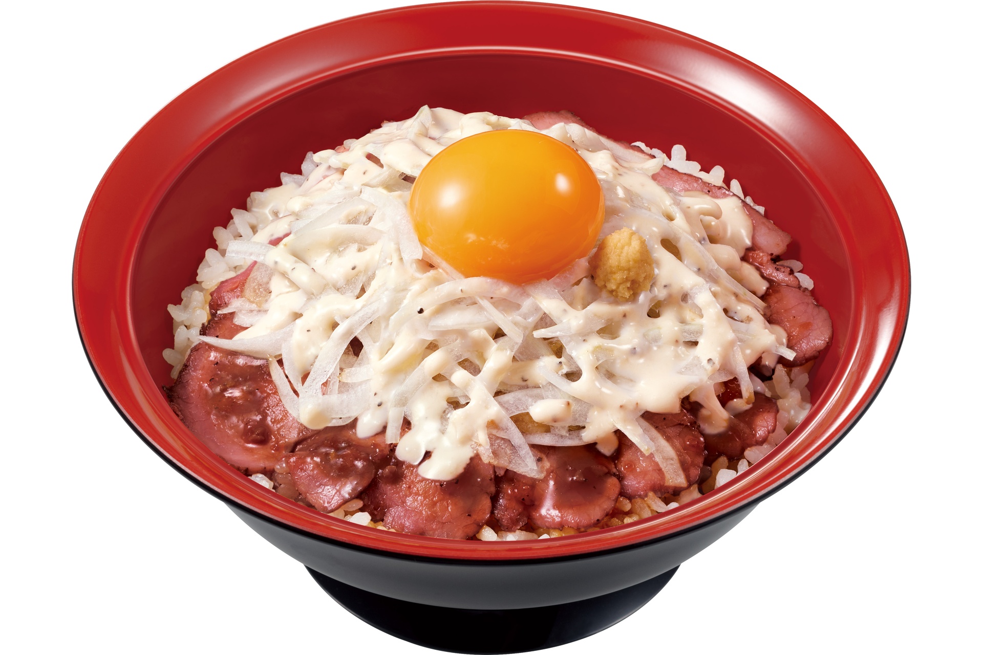 サワークリームオニオン・ローストビーフ丼 並盛