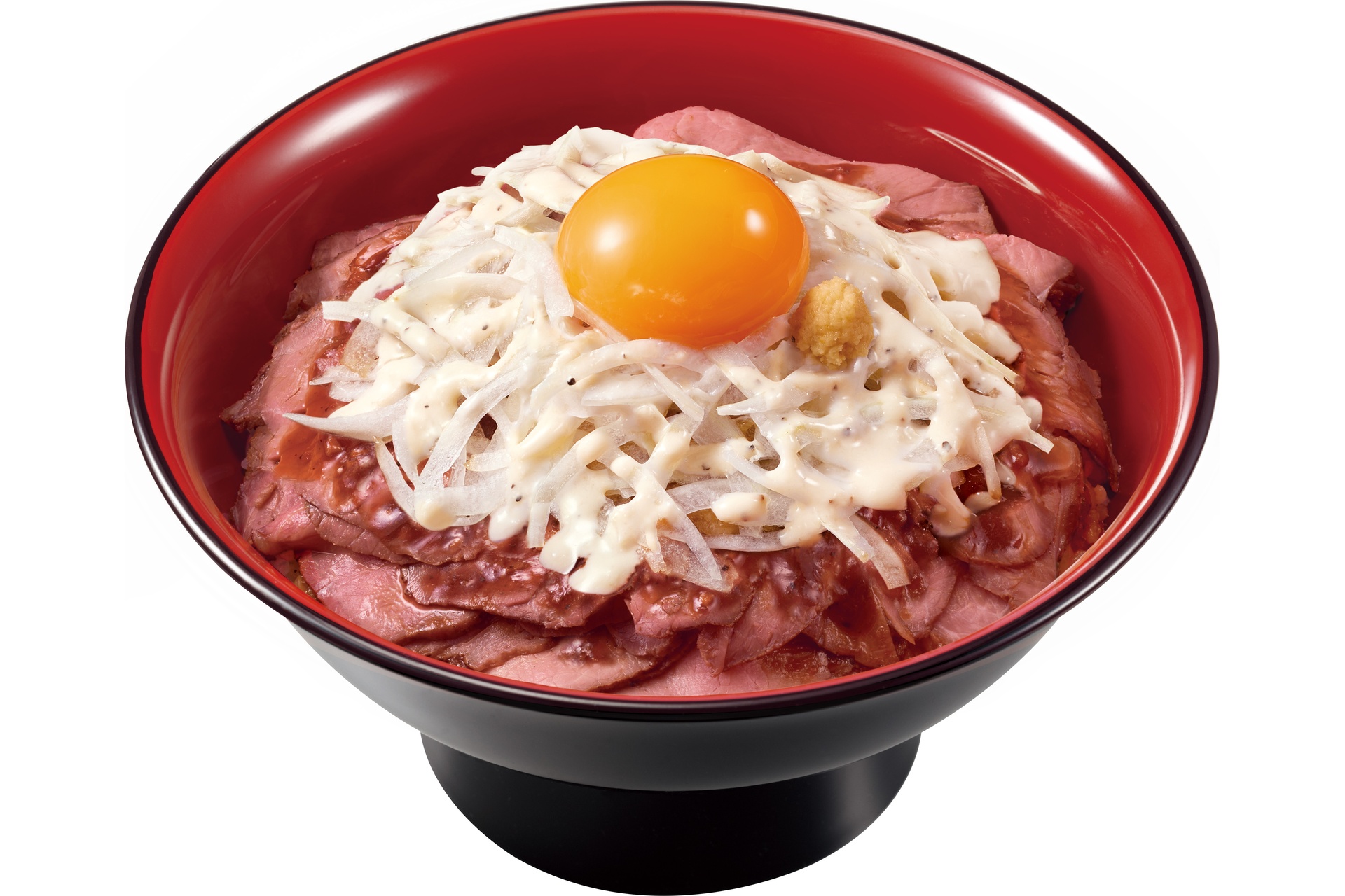 サワークリームオニオン・ローストビーフ丼 メガ