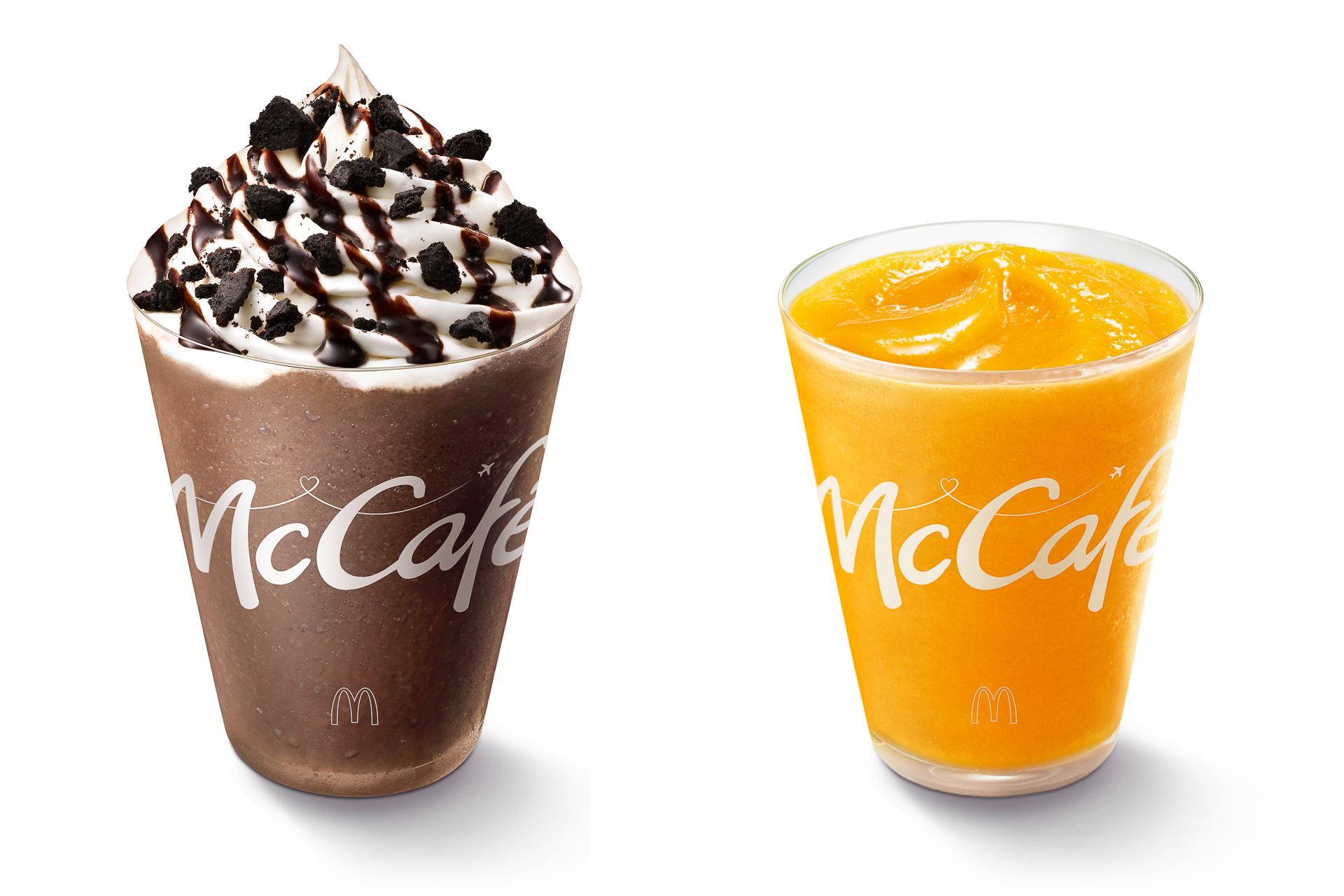 マクドナルドのフラッペとスムージー