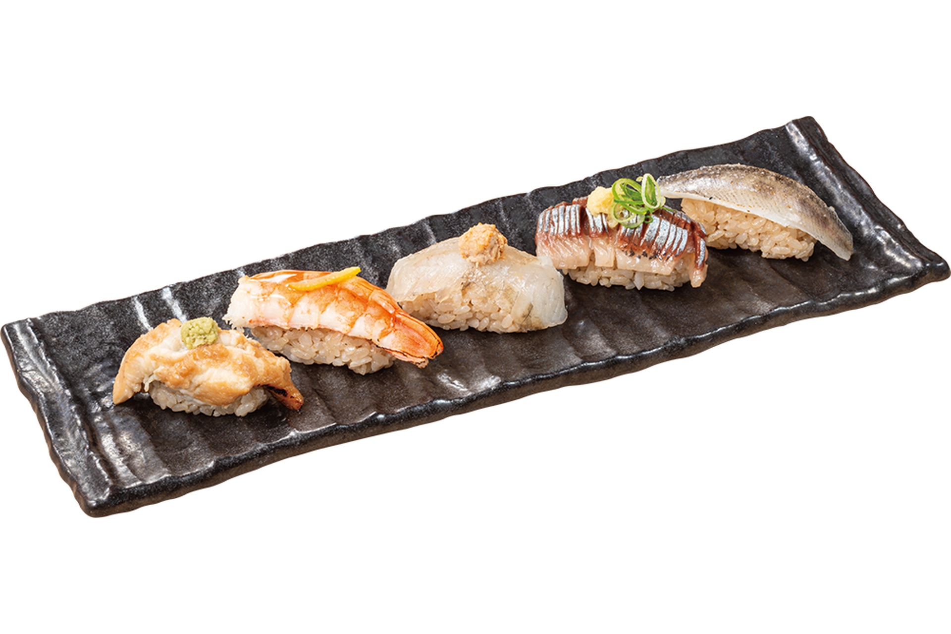 杉玉の真っ向5貫盛り