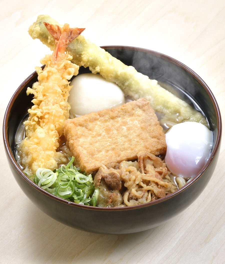 「もちだんご村特製うどん」