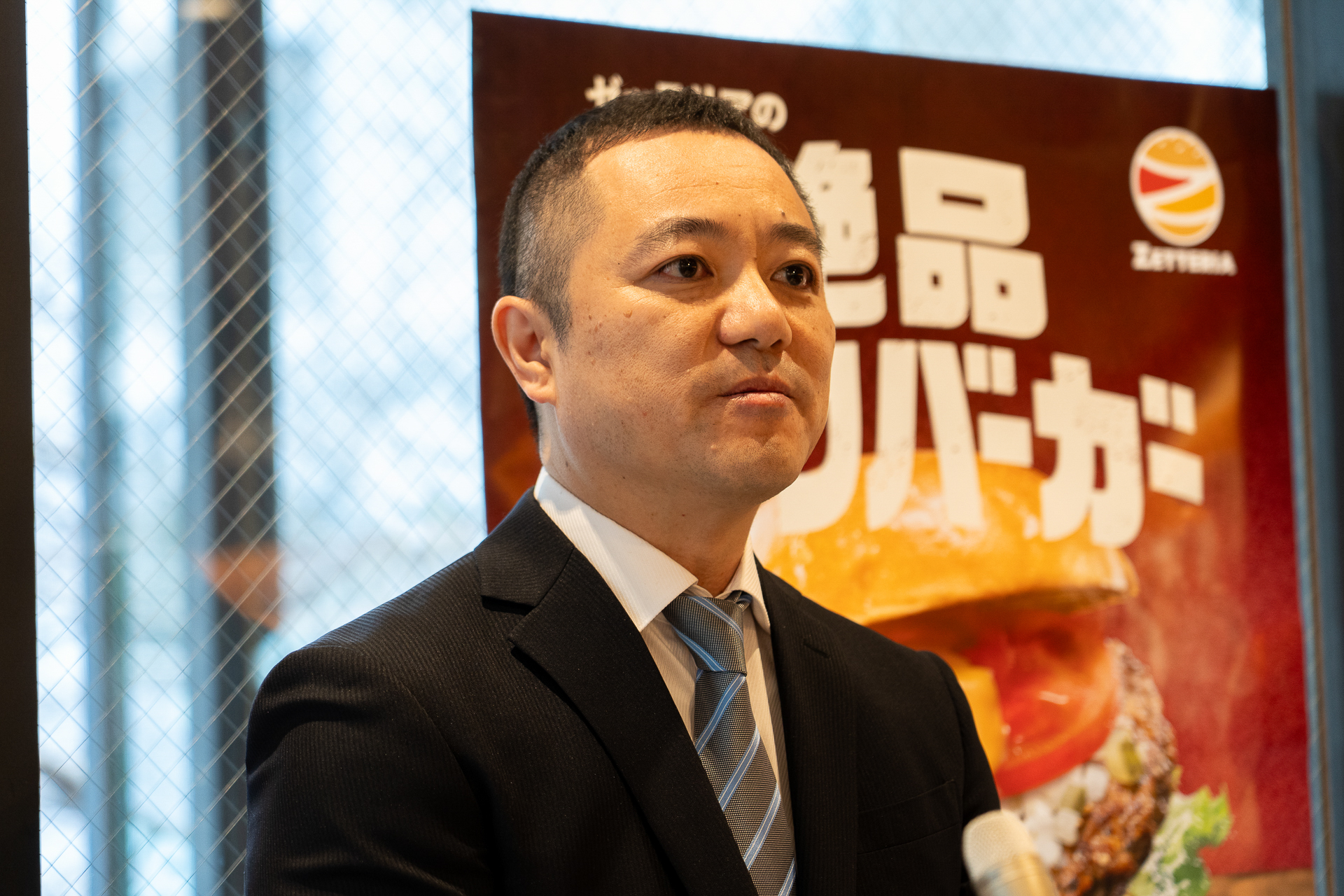 株式会社バーガー・ワン 代表取締役社長 井上卓士氏「ロッテリアから順次転換をすることに全力を注いでいる」