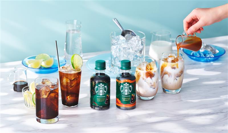 エスプレッソトニックやキャラメル マキアートが作れる