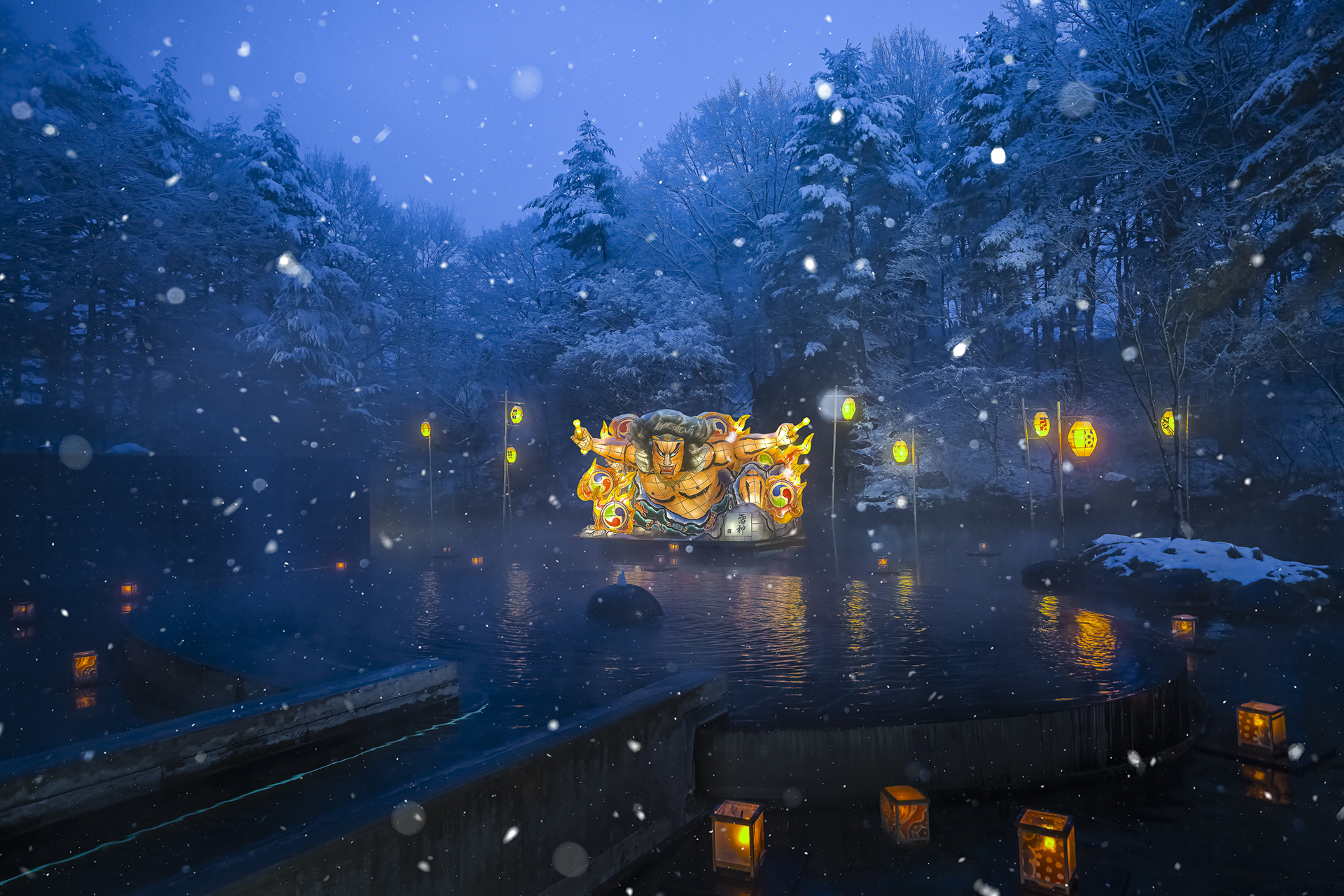 ねぶり流し灯篭