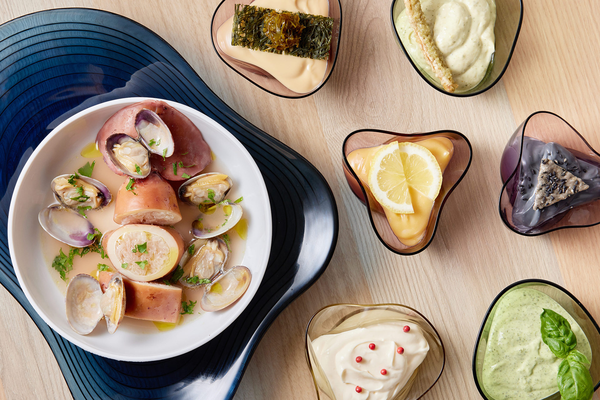 ボンゴレいかめしとマヨネーズソース