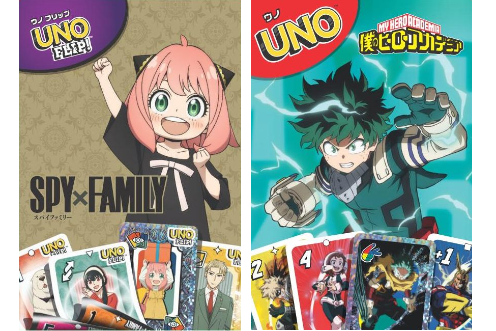 マクドナルド ハッピーセット「SPY×FAMILY」「僕のヒーローアカデミア」の「みんなでUNO」