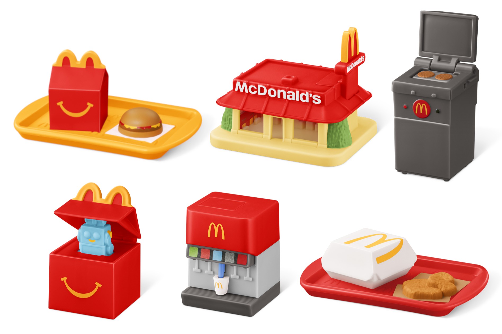 マクドナルド ハッピーセット「ミニチュアマクドナルド」