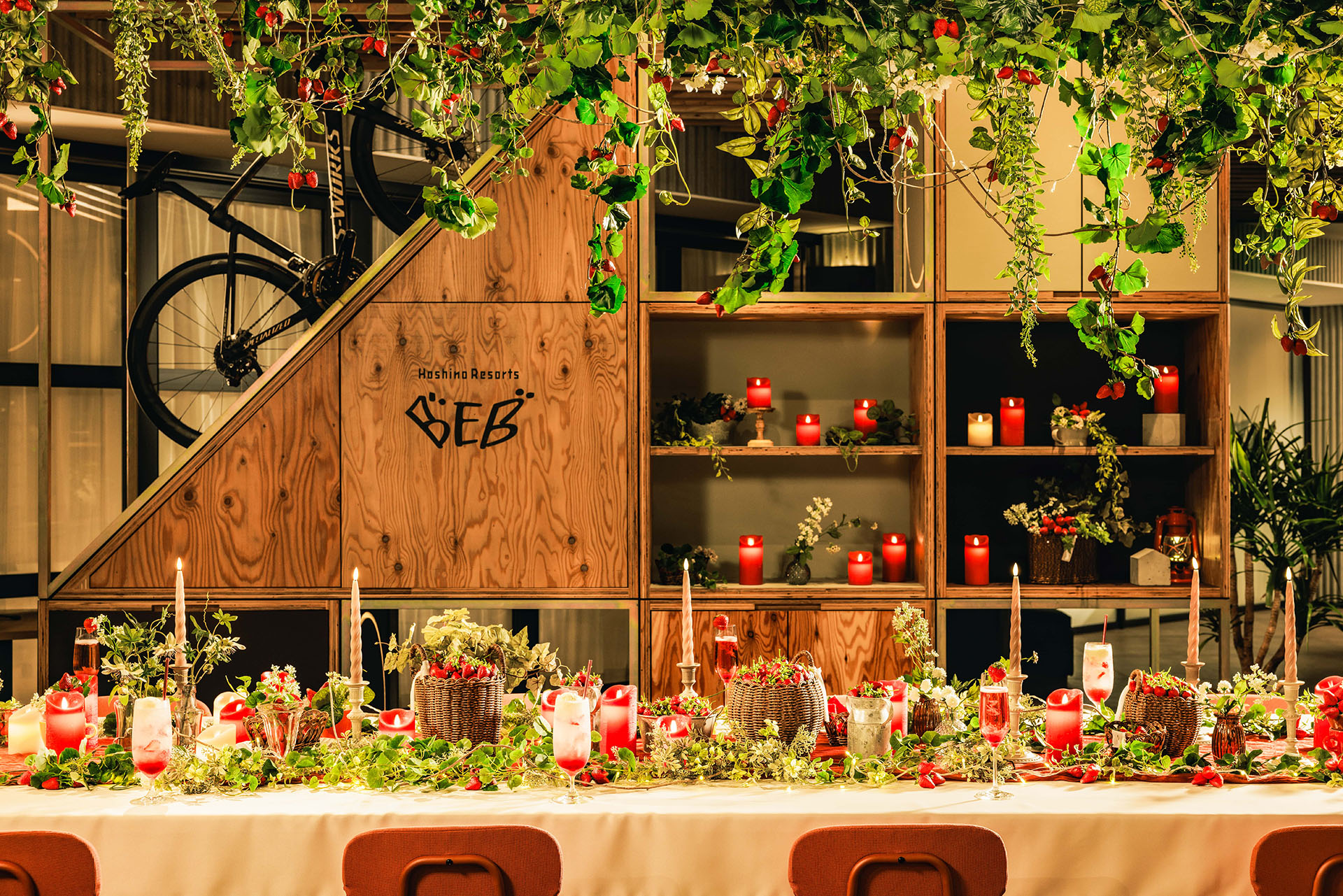 いちご尽くしの「TAMARIBA」