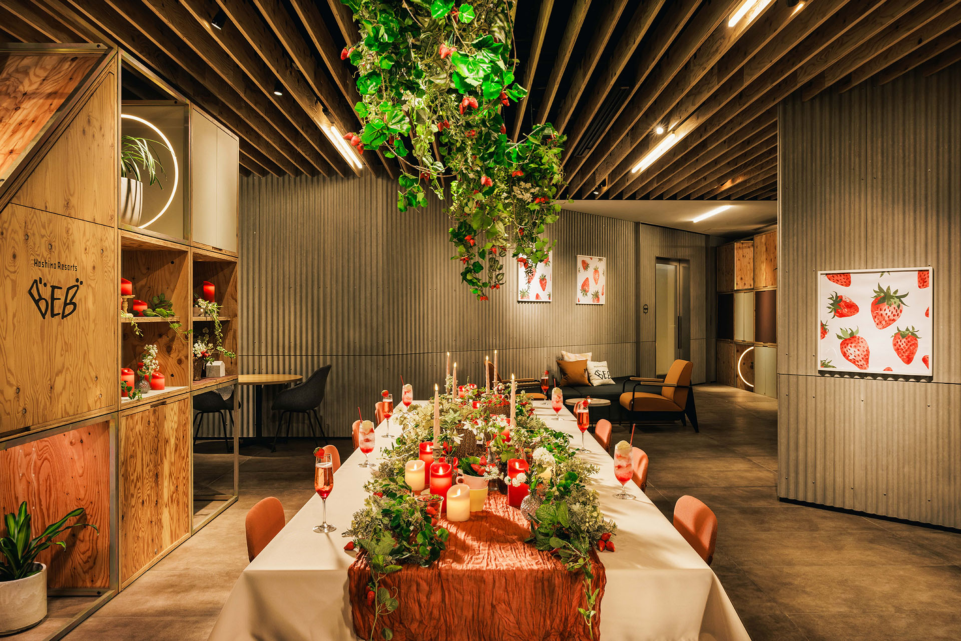 いちご尽くしの「TAMARIBA」