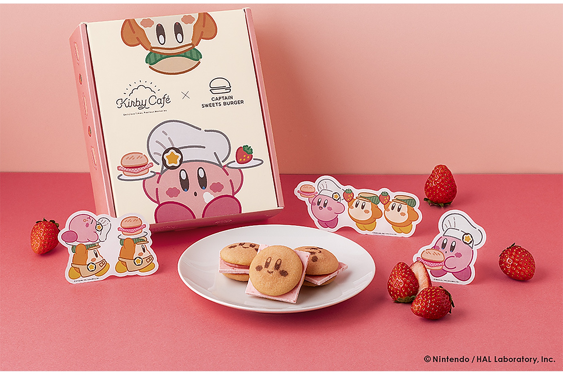 カービィのストロベリーバーガー