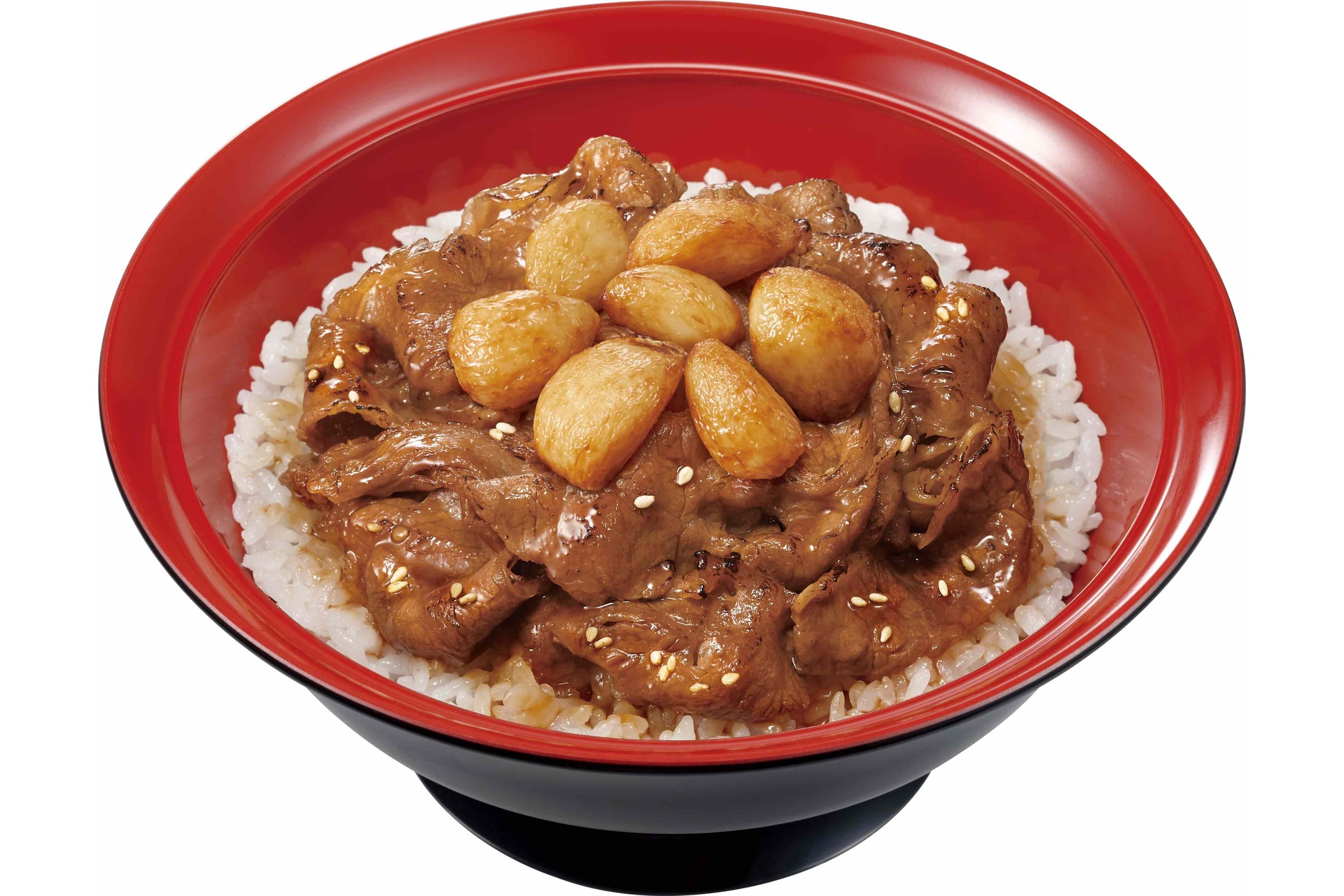 にんにく牛カルビ焼肉丼