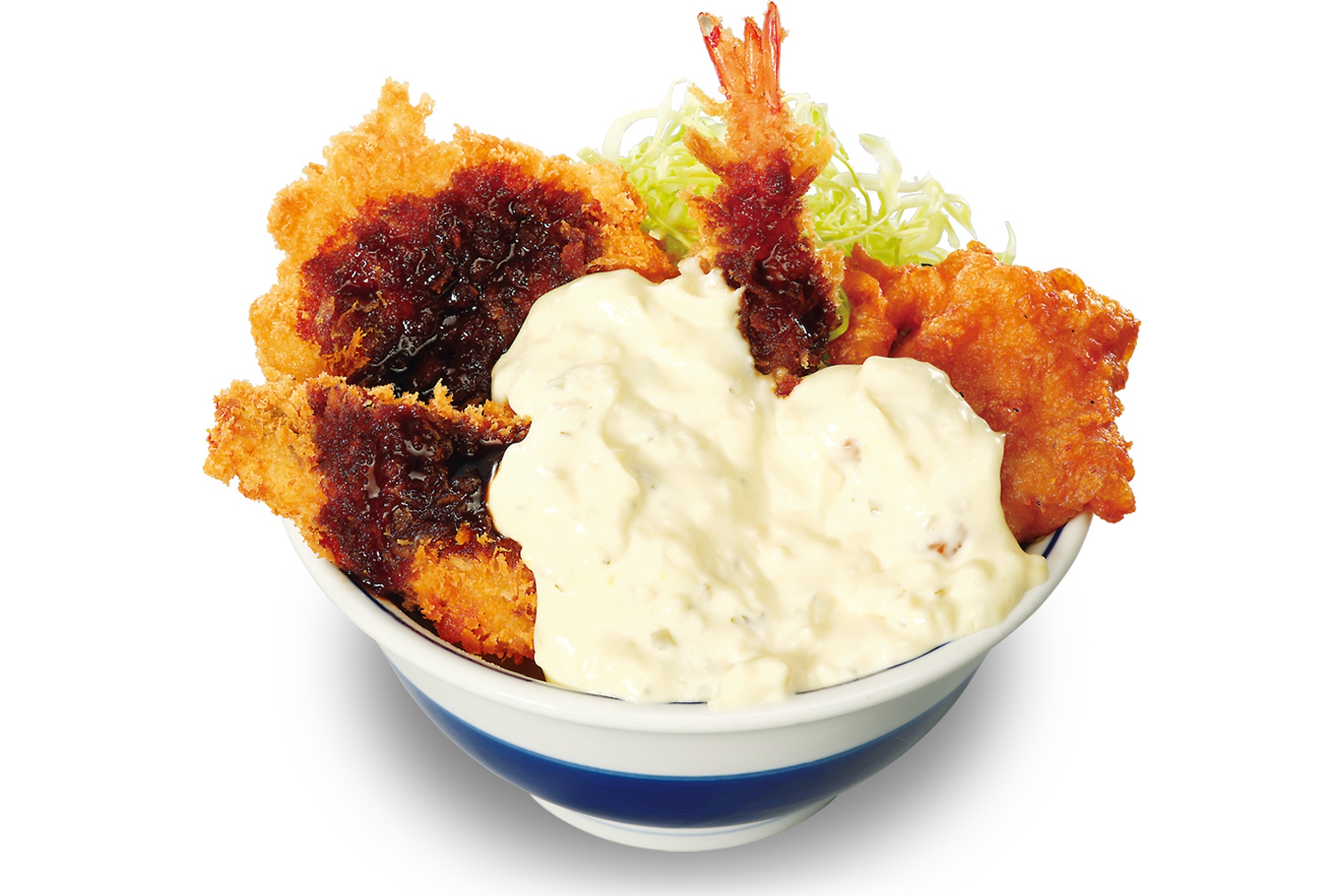 タルタル盛り揚げ丼