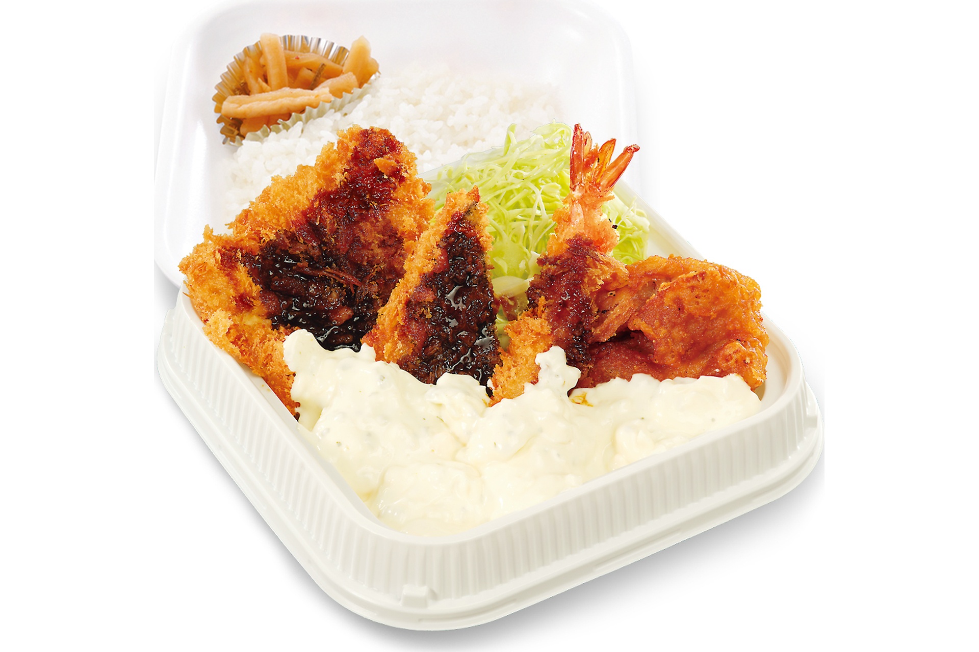 タルタル盛り揚げ弁当
