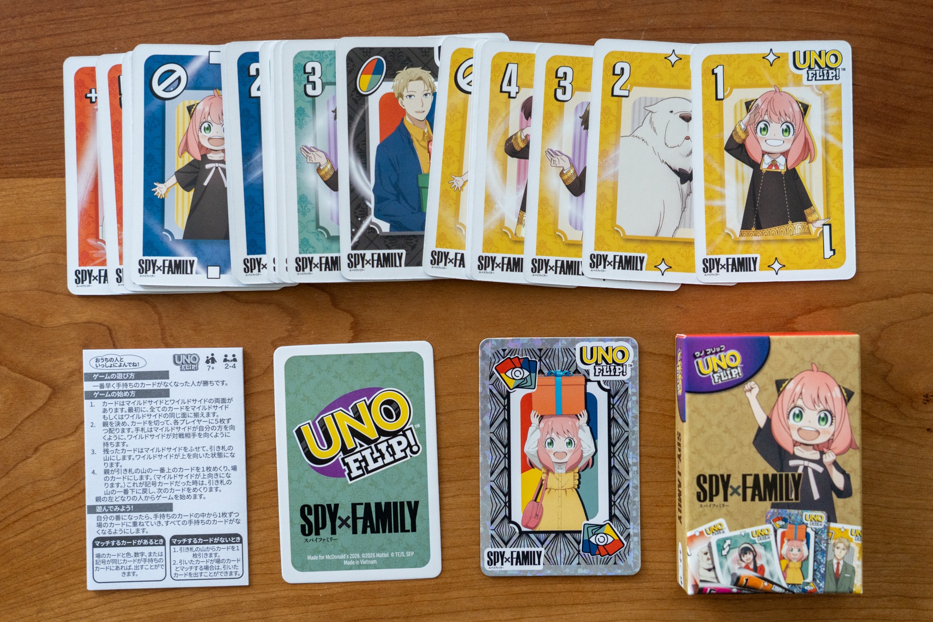 UNO フリップ SPY×FAMILY アーニャ