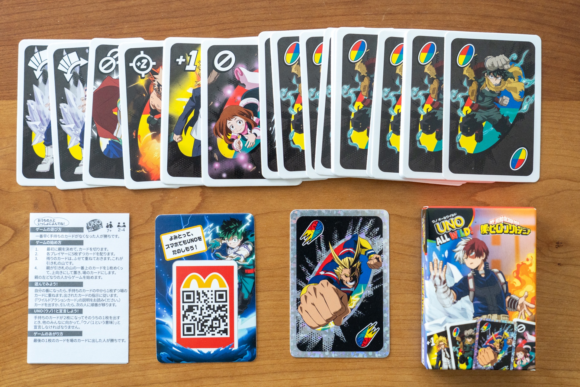 UNO オールワイルド 僕のヒーローアカデミア 轟焦凍（とどろきしょうと）