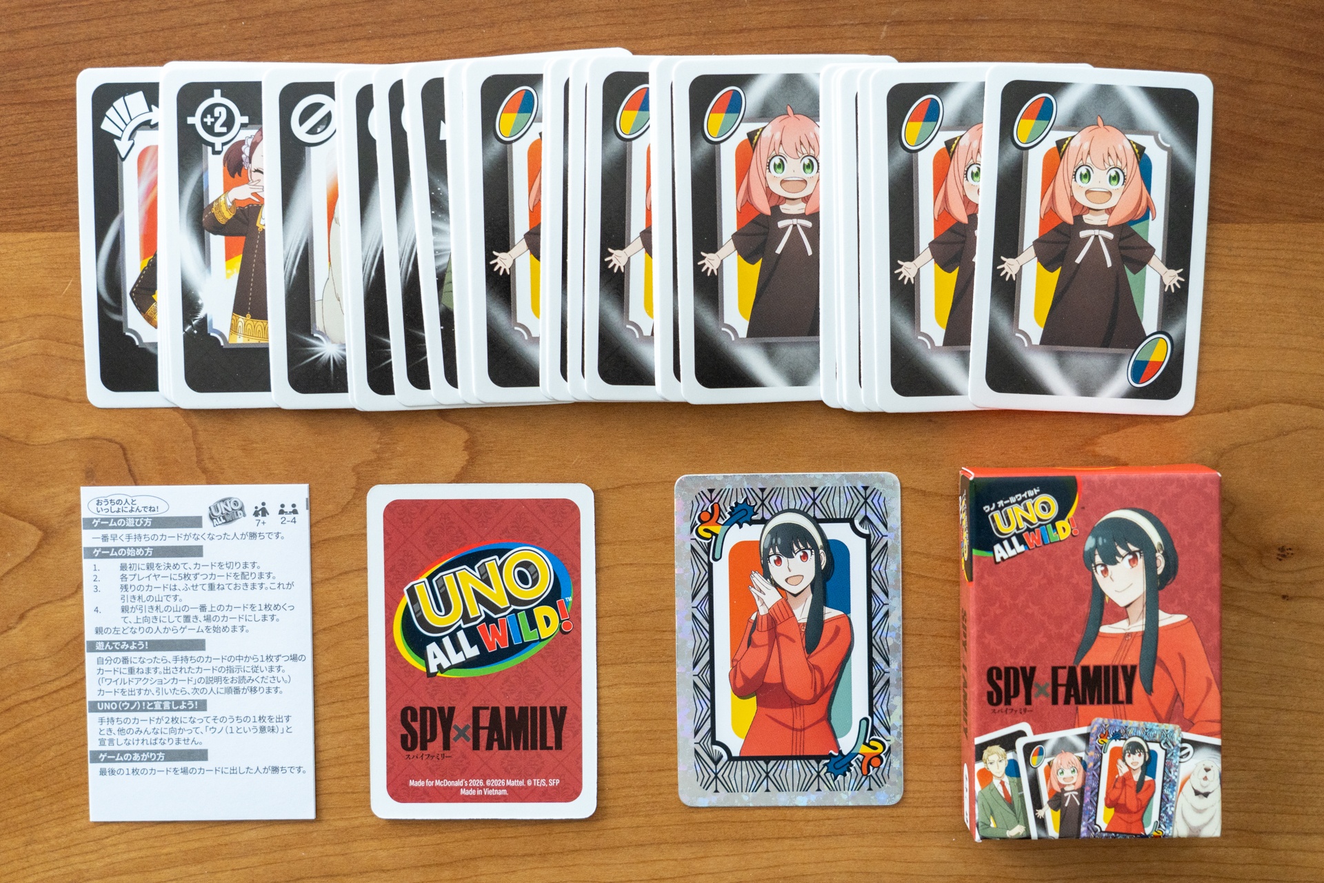 UNO オールワイルド SPY×FAMILY ヨル