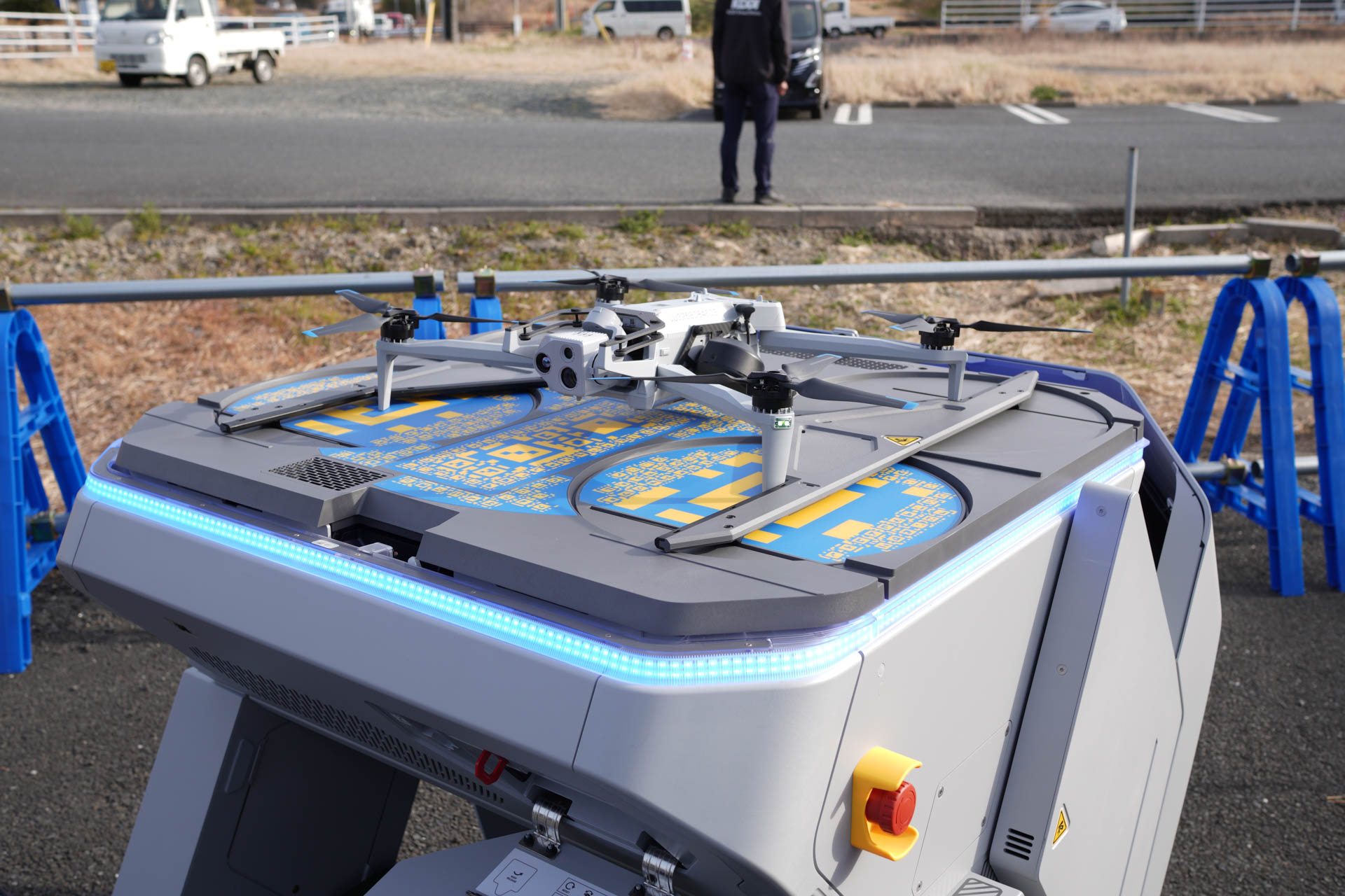 デモに使われたドローン