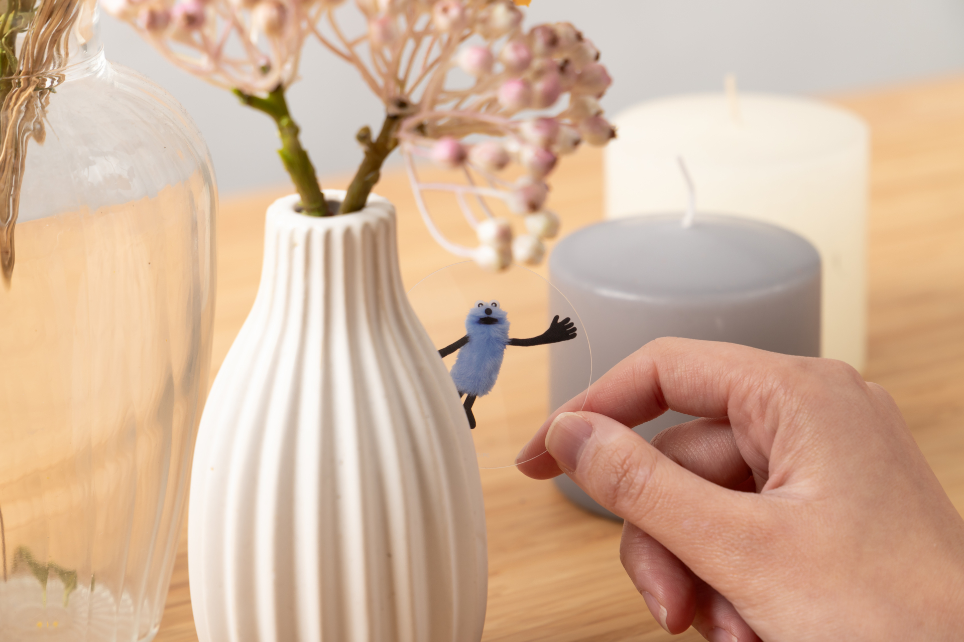 背景に合わせて遊べる