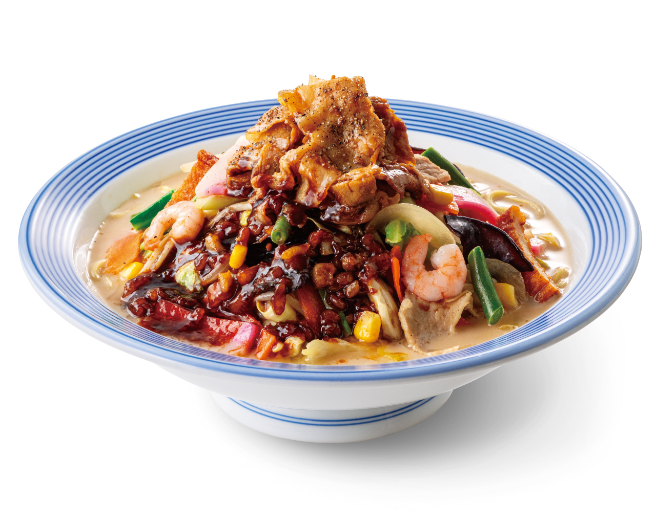 リンガーハット「野菜たっぷりちゃんぽん背徳MAX」