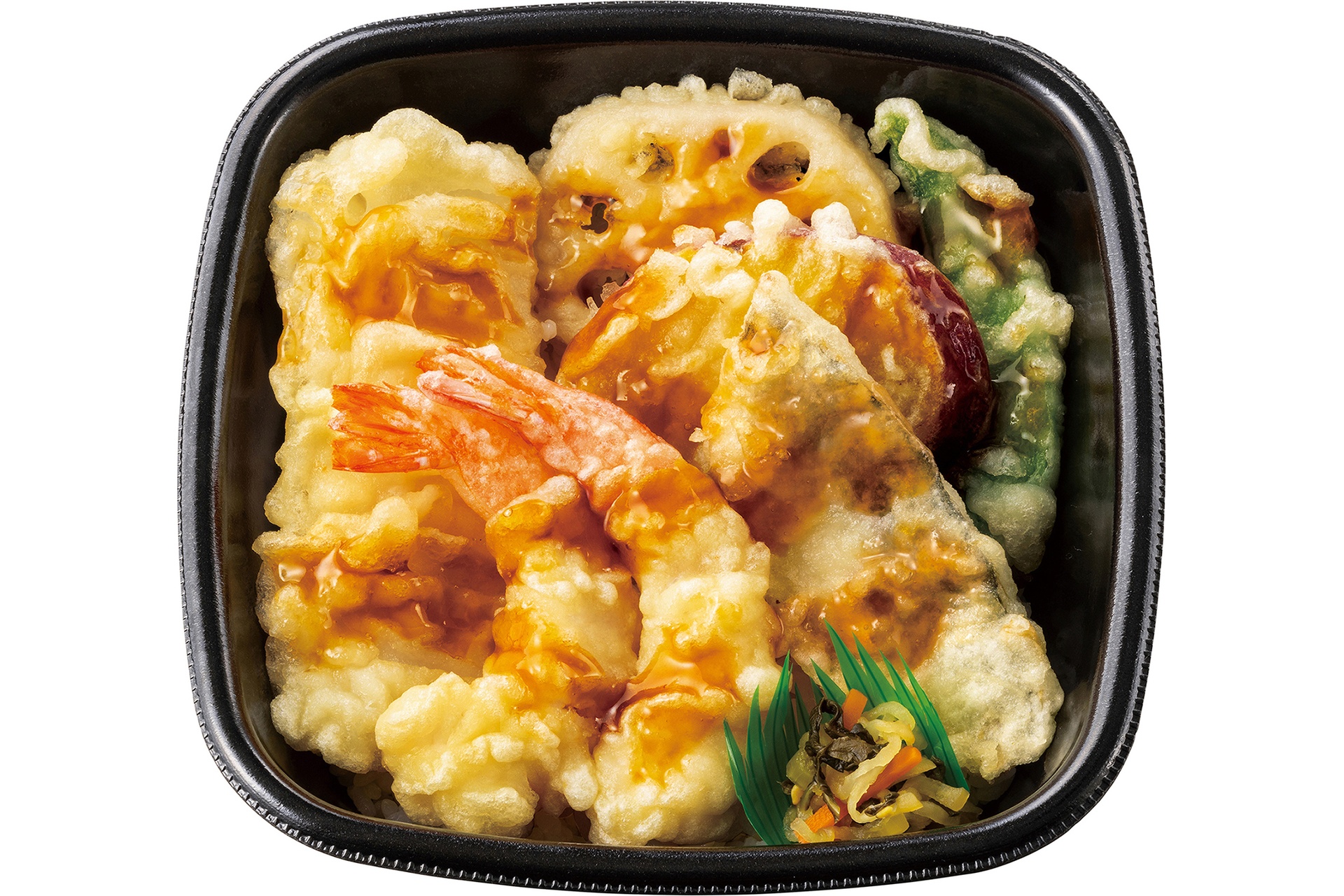 ほっともっとの「海鮮天丼」