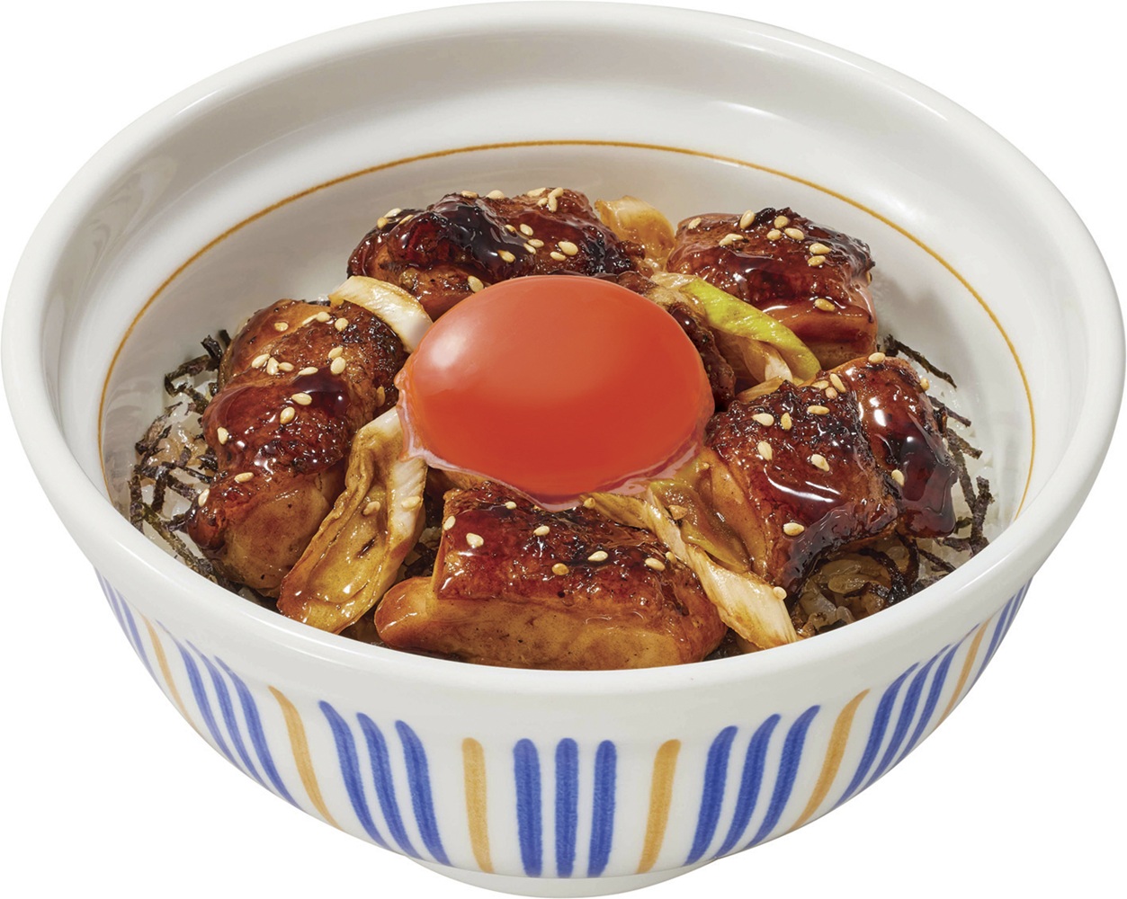 「とろたま炭火焼き鳥丼」（ごはん小盛750円、並780円、ごはん大盛870円）