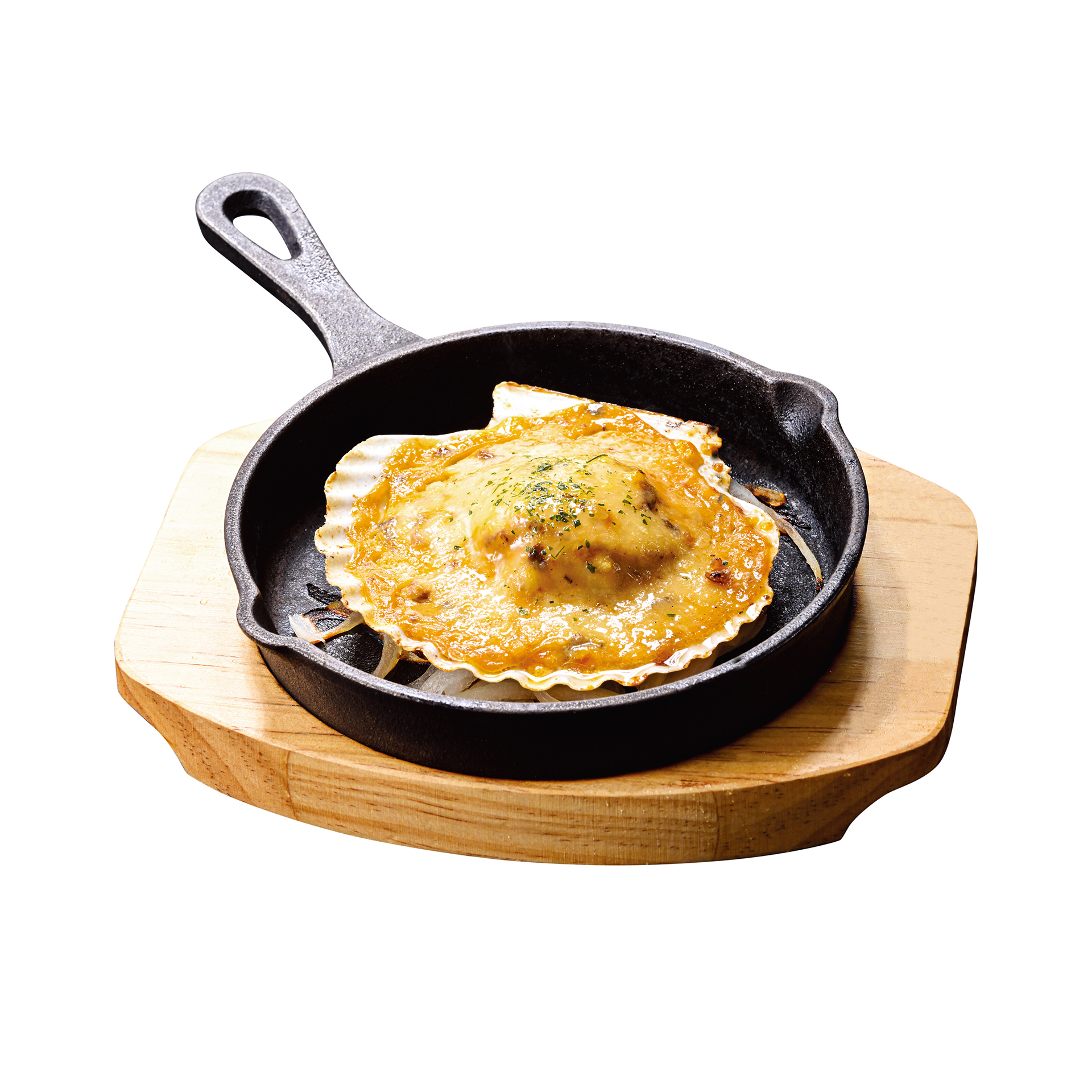 「殻付きホタテ 単品」（539円）