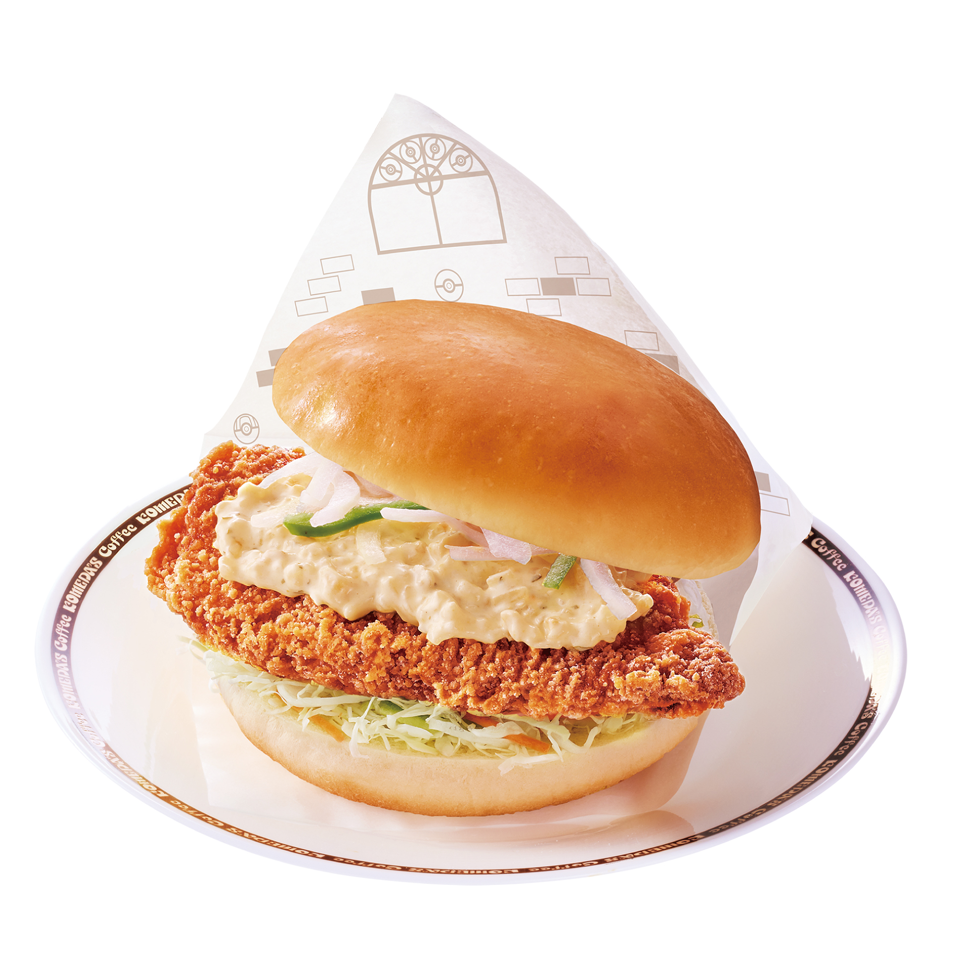 「フシギダネ・ヒトカゲ・ゼニガメのなかよし鶏タツタバーガーレモンタルタル」（1170円～1240円）
