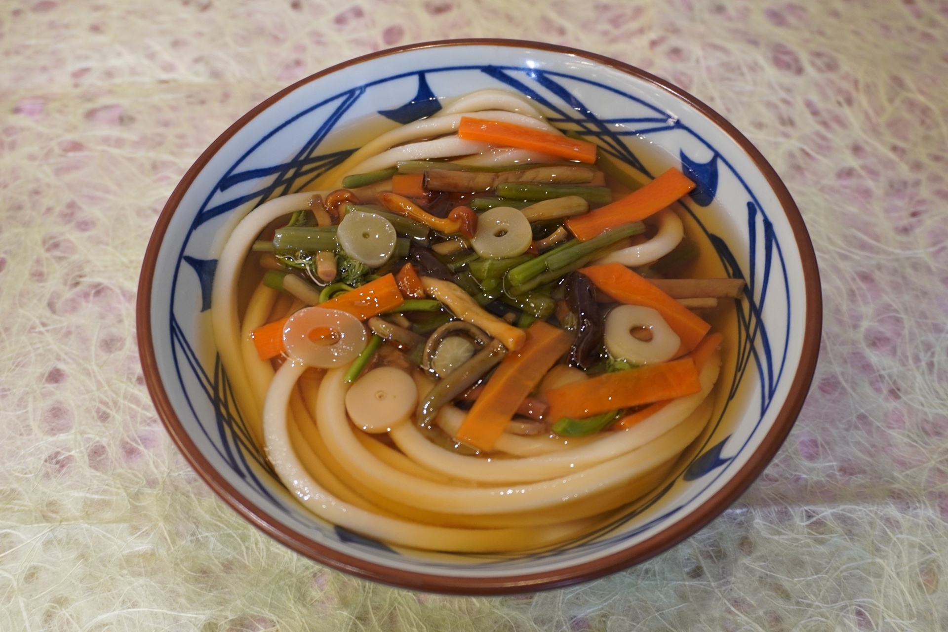 「山菜うどん」