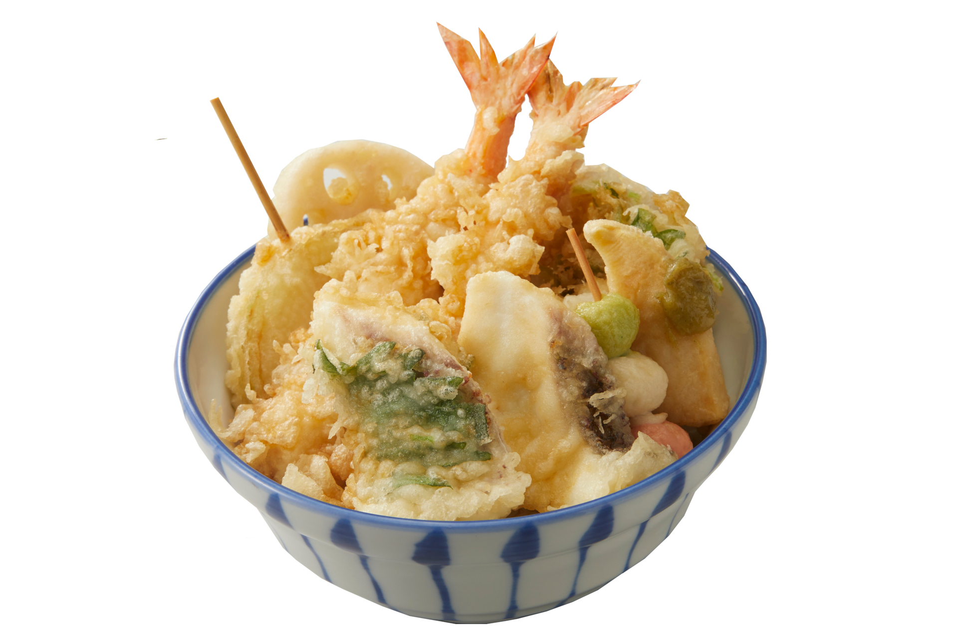 「真鯛と筍の春らんまん天丼」（1490円）
